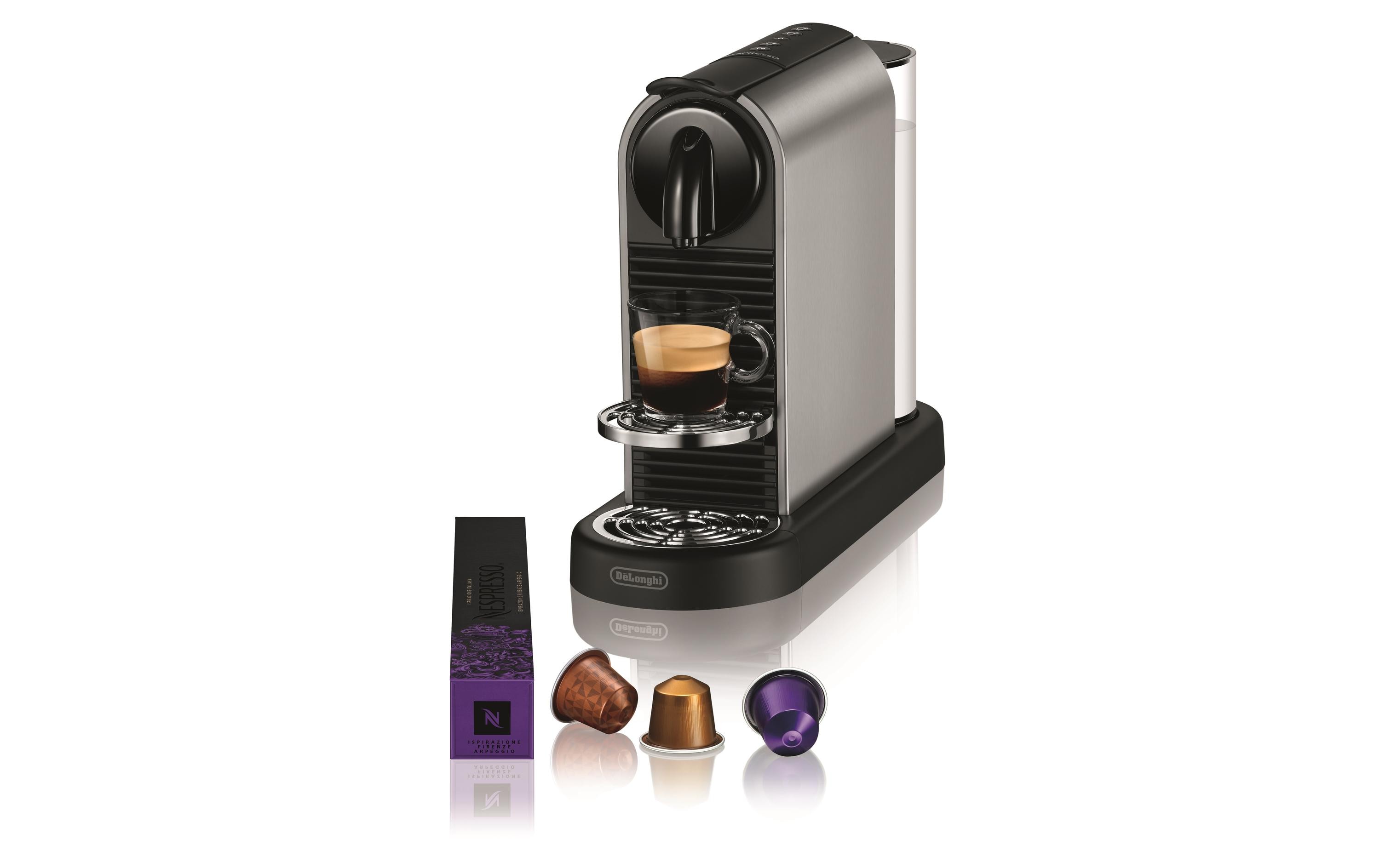 De'Longhi Kaffeemaschine Nespresso Citiz Platinum EN220.T Grau De'Longhi Kaffeemaschine Nespresso Citiz Platinum EN220.T Grau