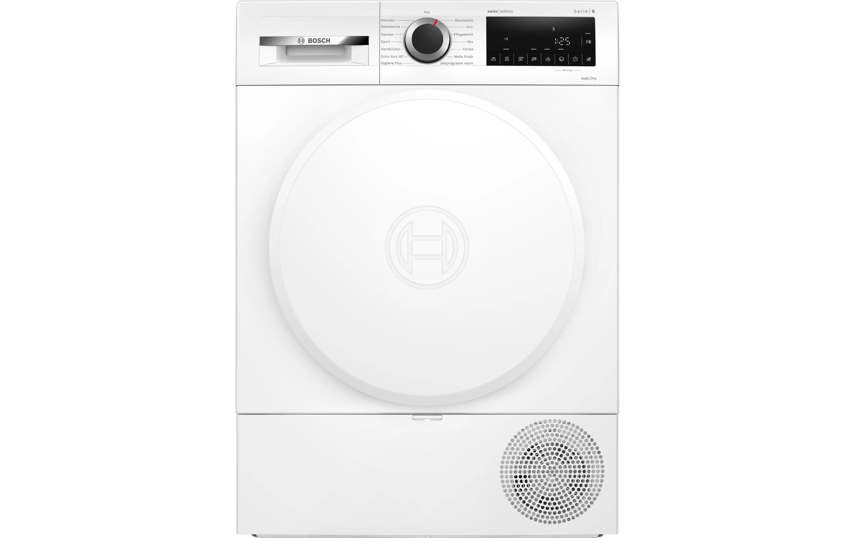 Bosch Wäschetrockner WQG233V1CH Rechts Bosch Wäschetrockner WQG233V1CH Rechts