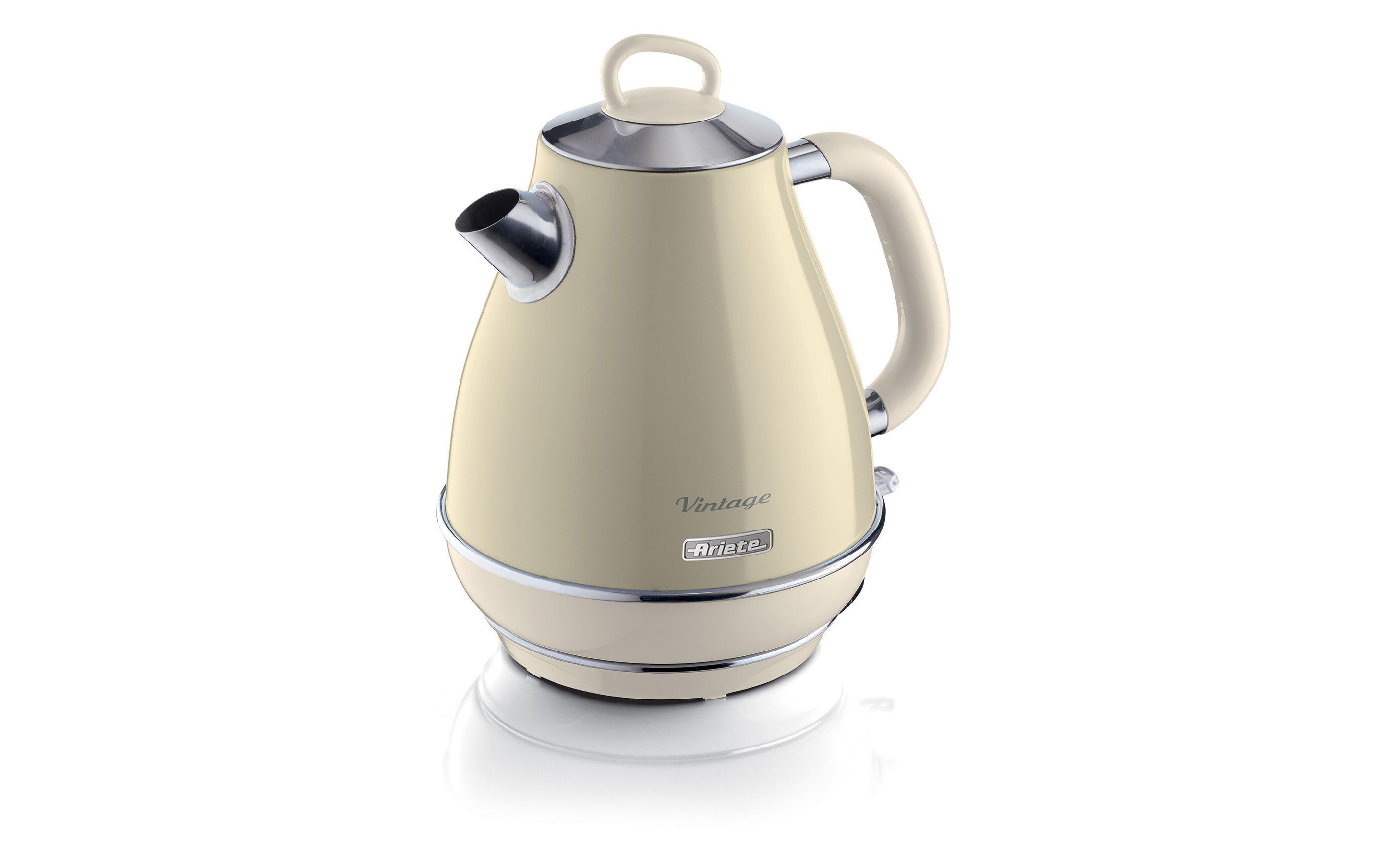 Ariete Wasserkocher Vintage  1.7 l, Beige Ariete Wasserkocher Vintage  1.7 l, Beige
