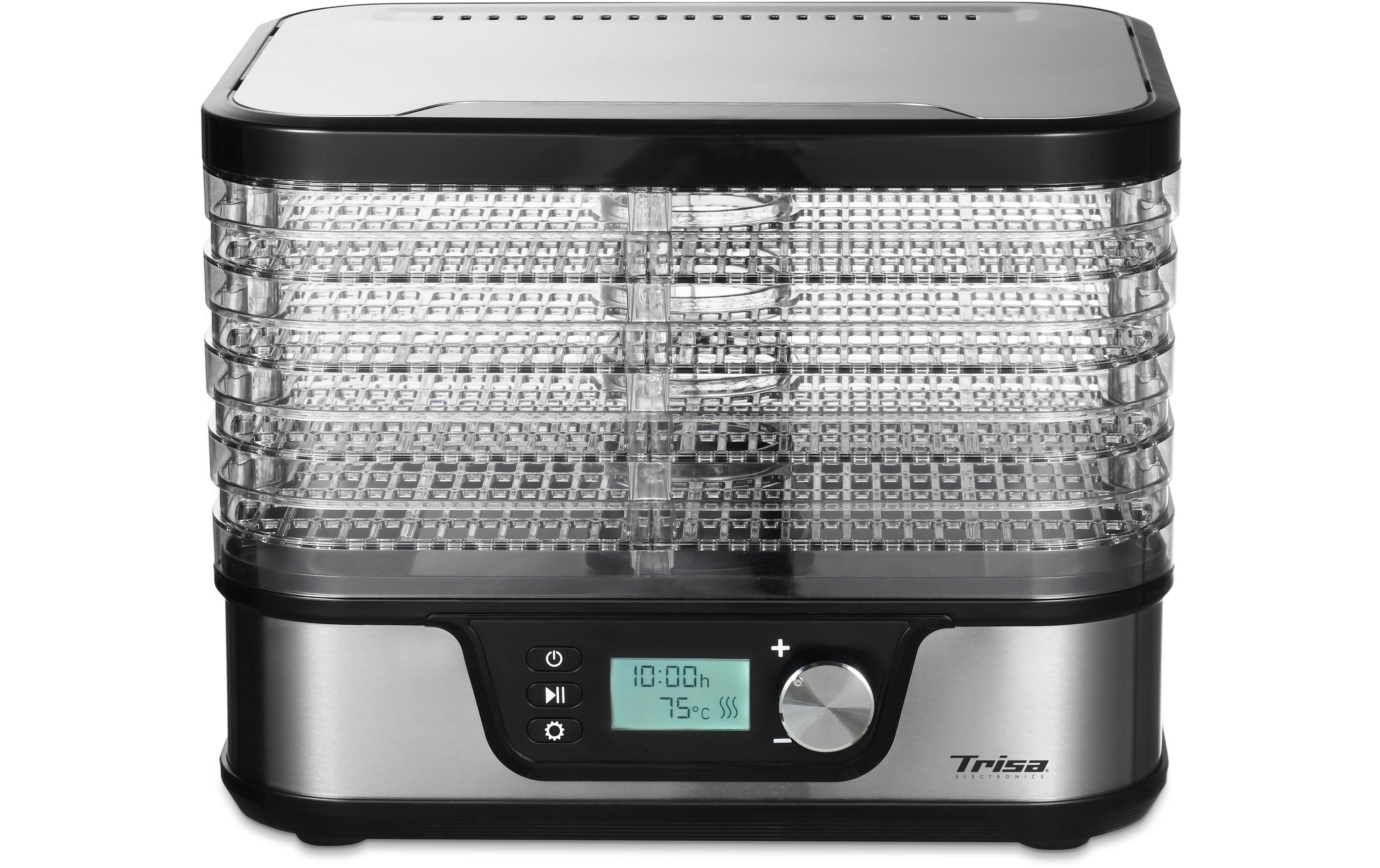 Trisa Dörrgerät Healthy Snack Silber/Schwarz Trisa Dörrgerät Healthy Snack Silber/Schwarz