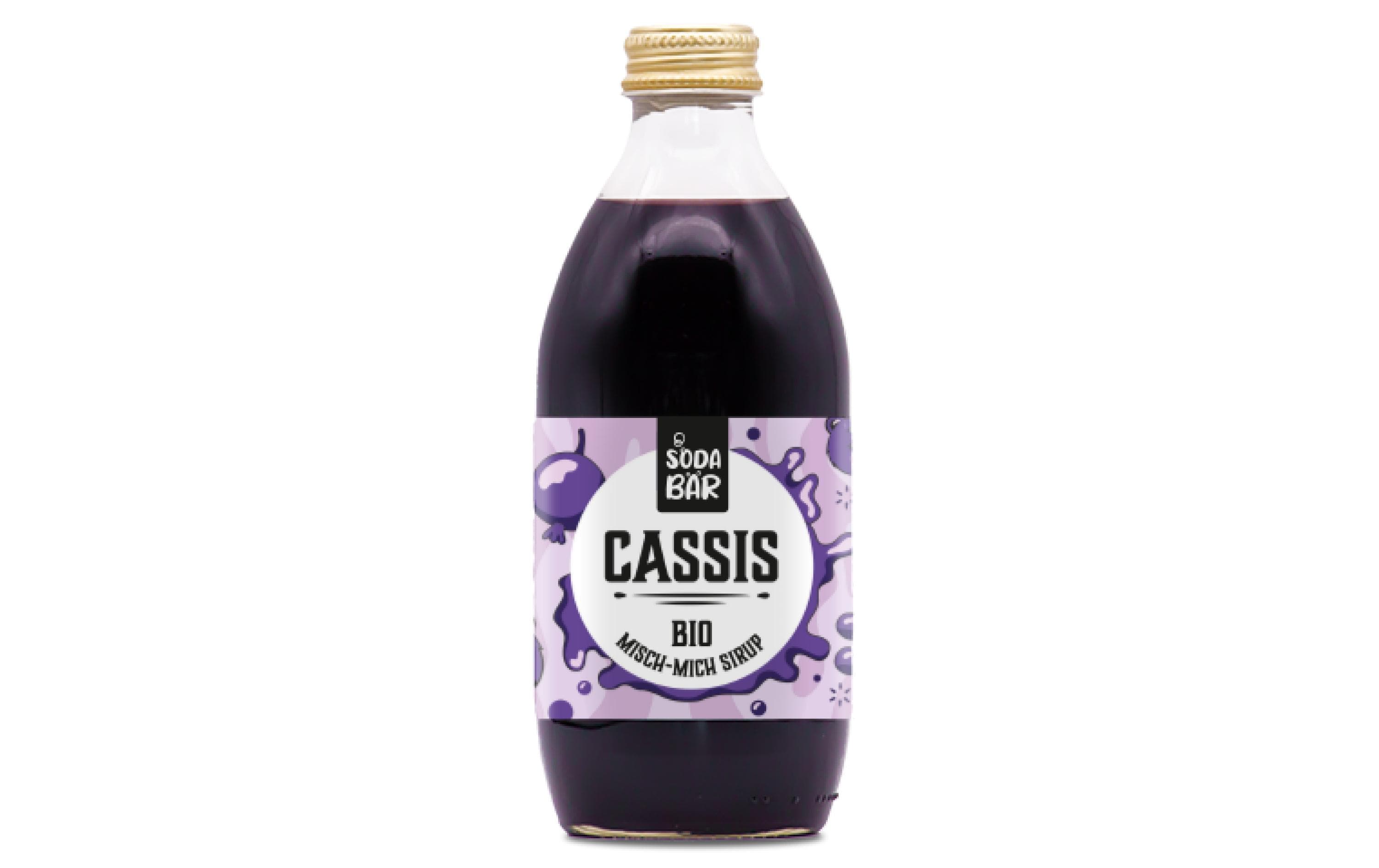 SodaBär Bio-Sirup Cassis 330 ml SodaBär Bio-Sirup Cassis 330 ml