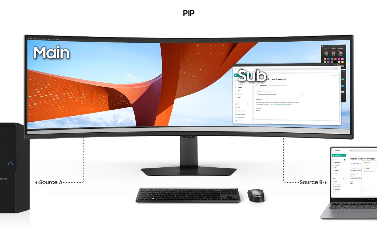 Samsung Monitor ViewFinity S95UF