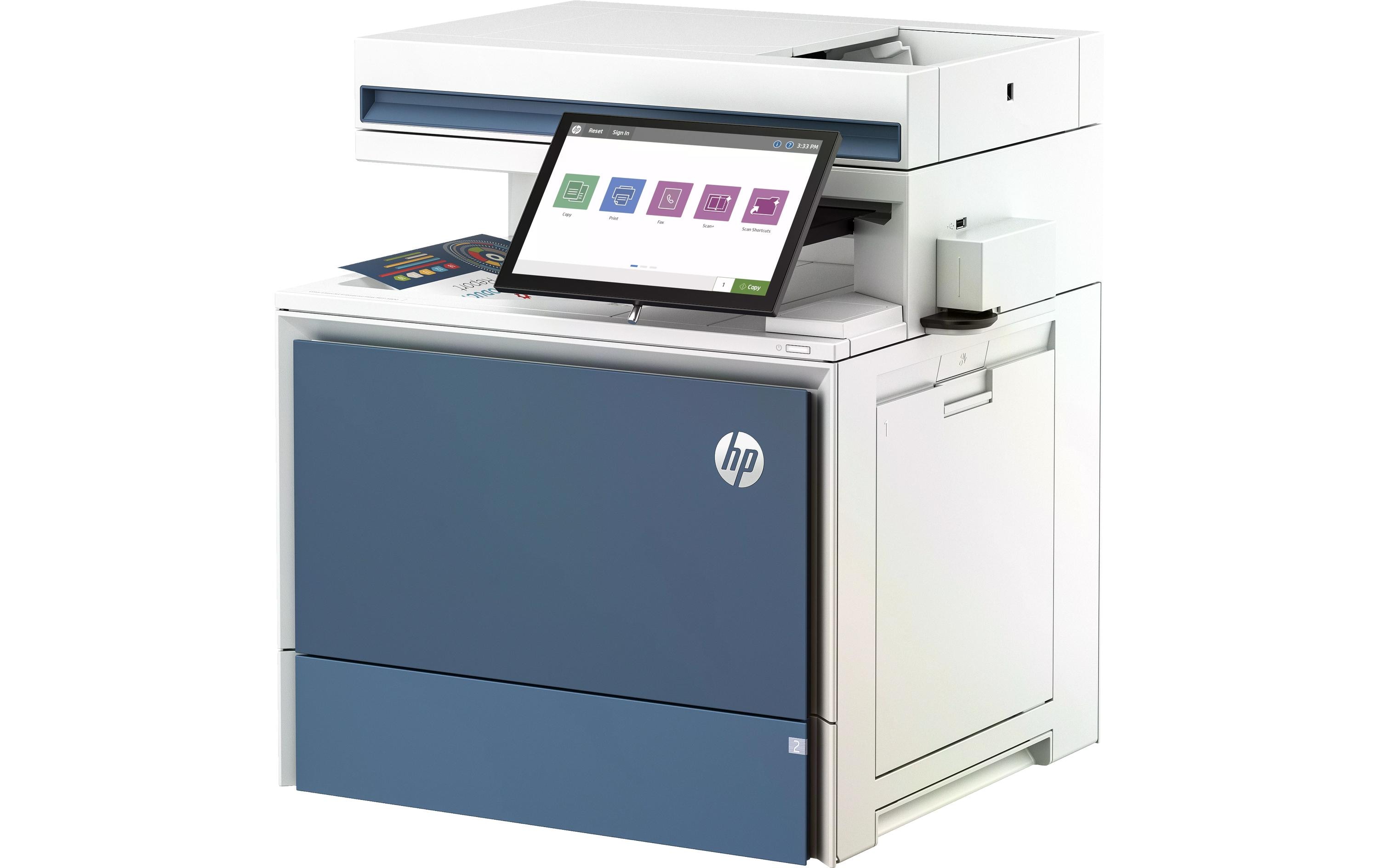 HP Multifunktionsdrucker Color LaserJet Enterprise Flow 5800zf