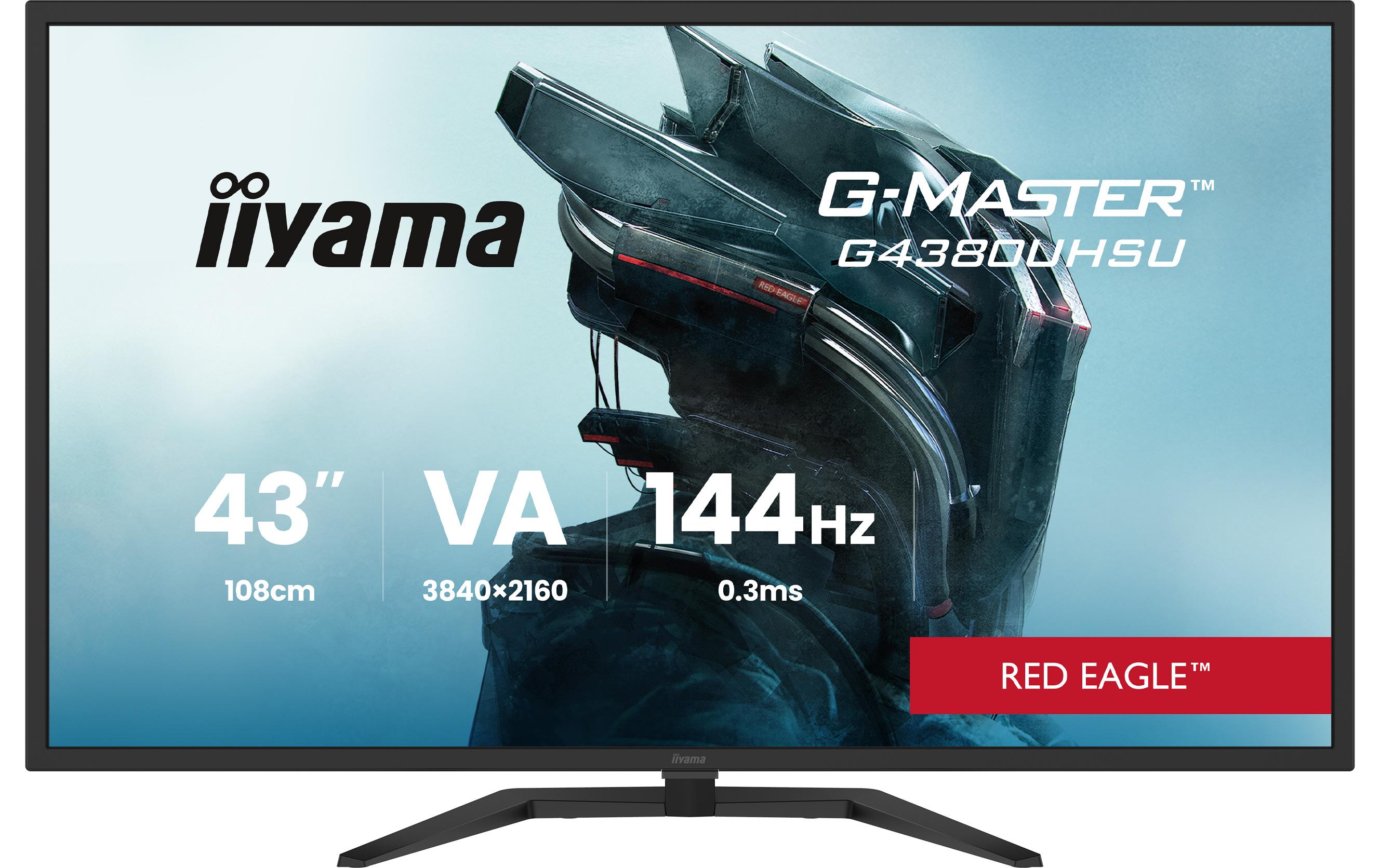 iiyama Monitor G-MASTER G4380UHSU-B2