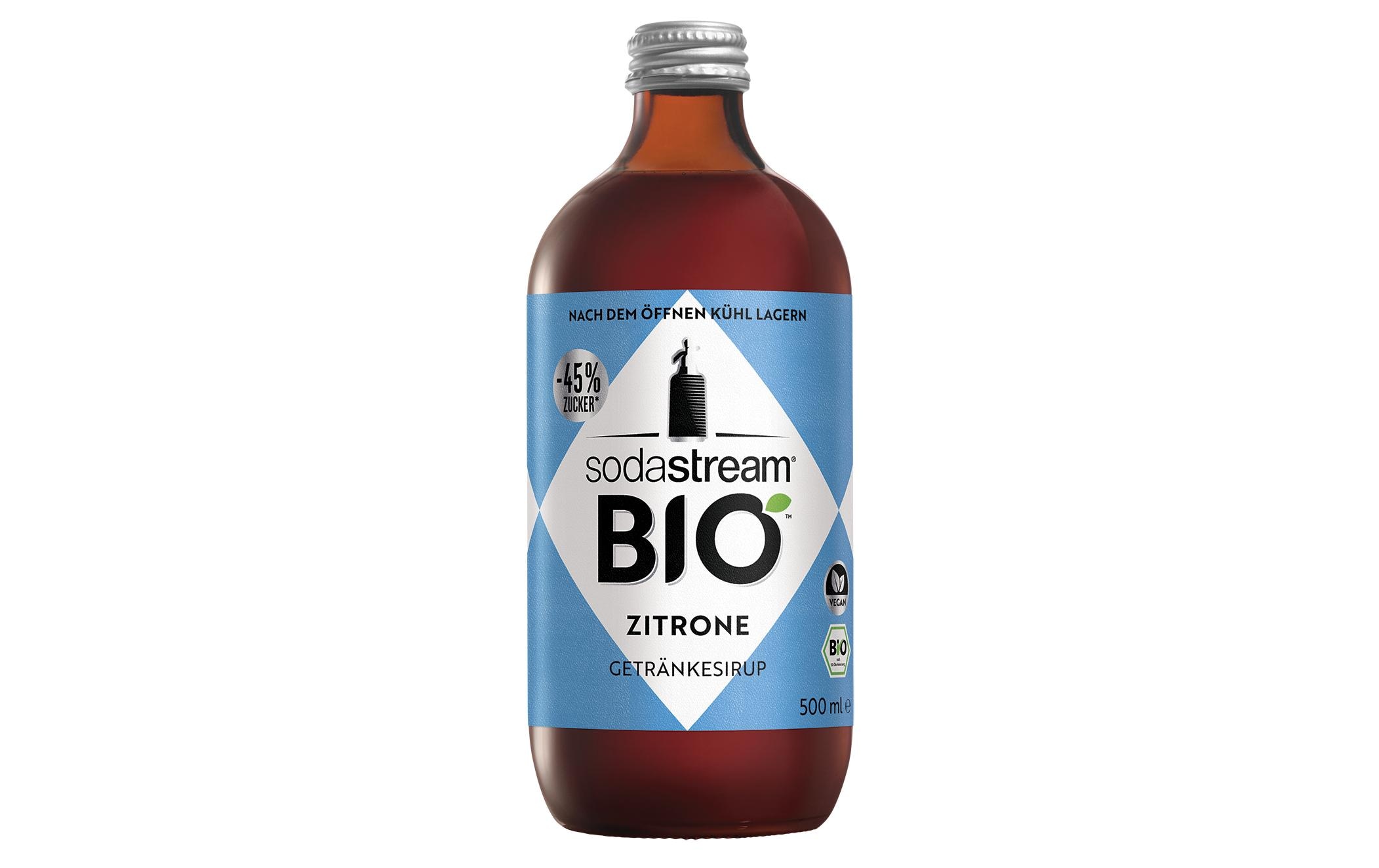 Sodastream Bio-Sirup Zitrone 500 ml Sodastream Bio-Sirup Zitrone 500 ml
