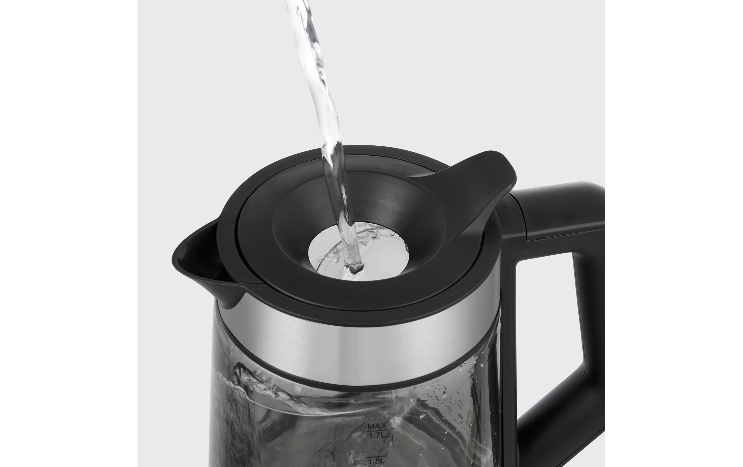 Trisa Wasserkocher Compact Boil W71 Plus 1.7 l, Silber