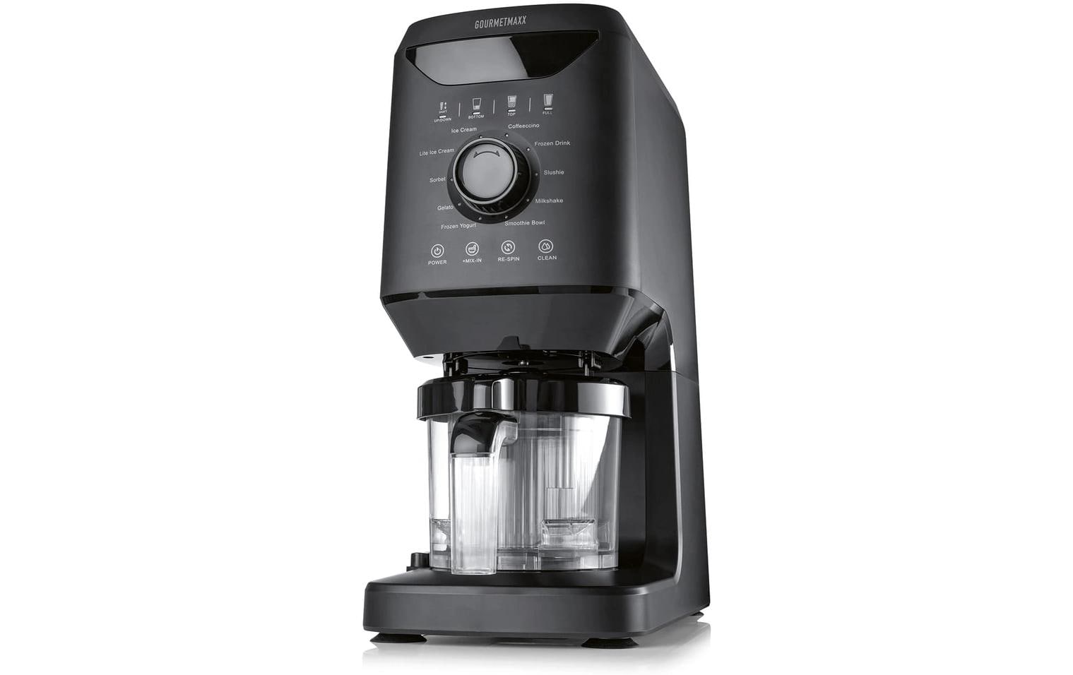 GOURMETmaxx Eismaschine 1 l, Schwarz