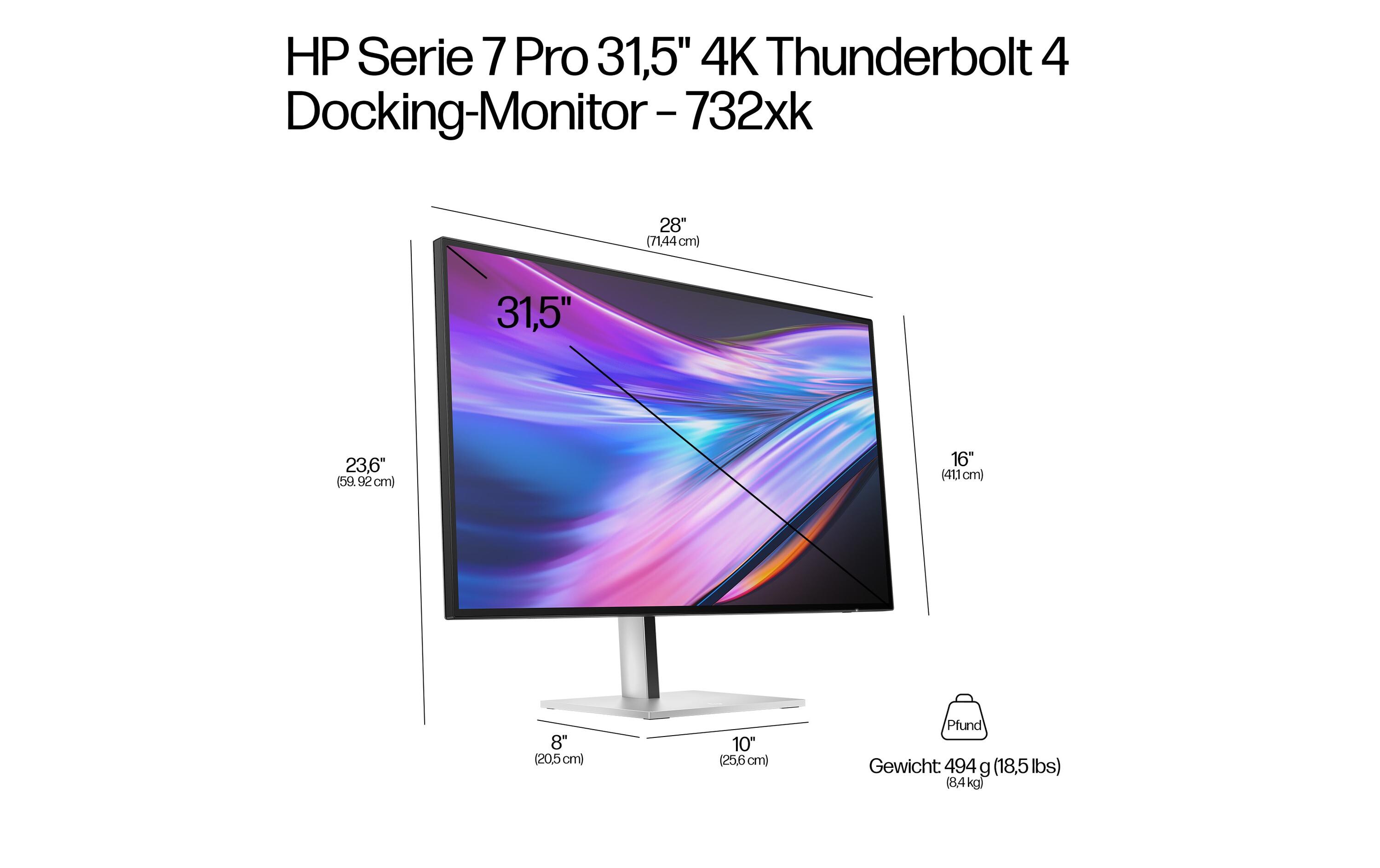HP Monitor Series 7 Pro B7JM6AA