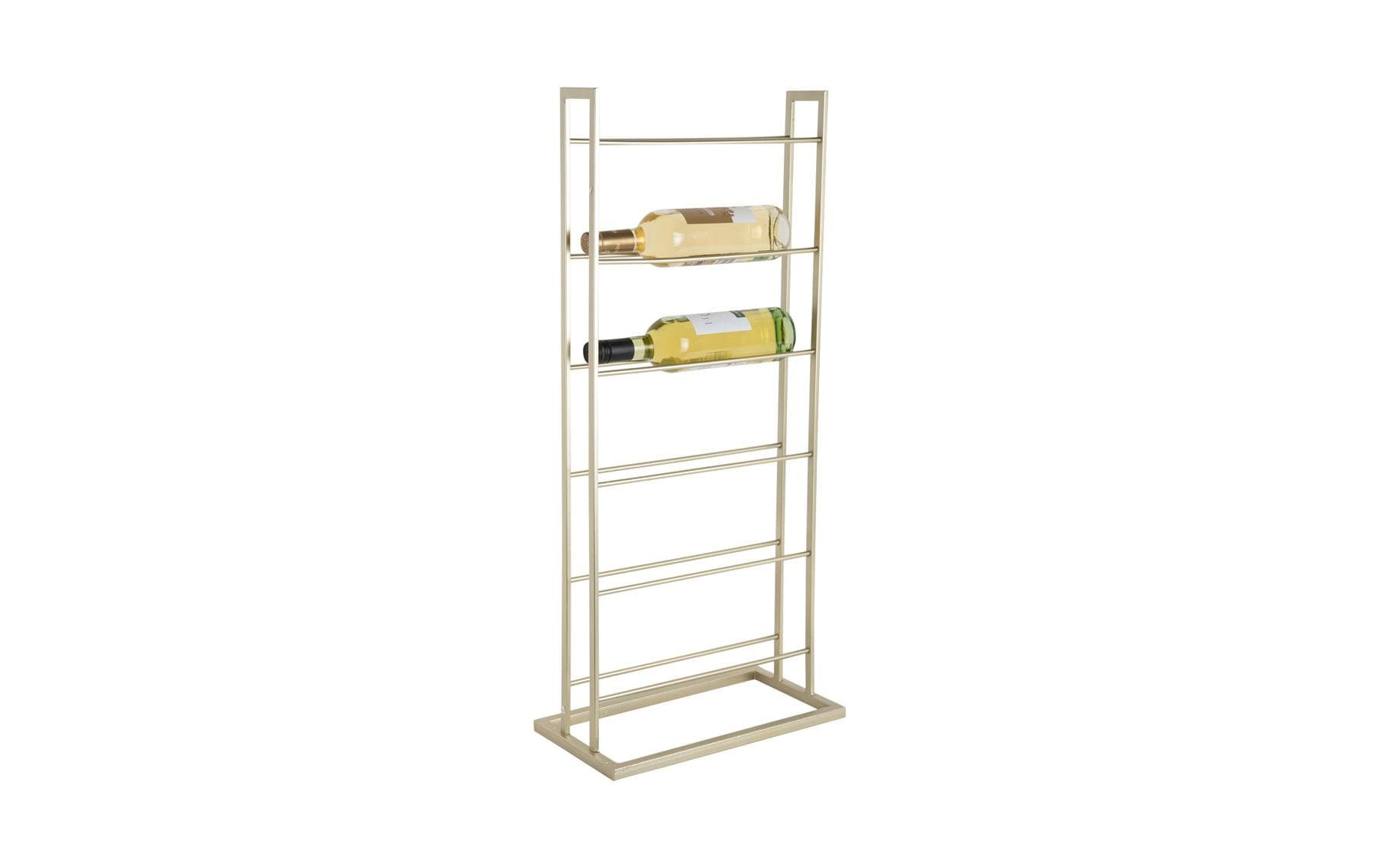 present time Weinregal Single Floor 84.5 x 20 cm, Gold present time Weinregal Single Floor 84.5 x 20 cm, Gold