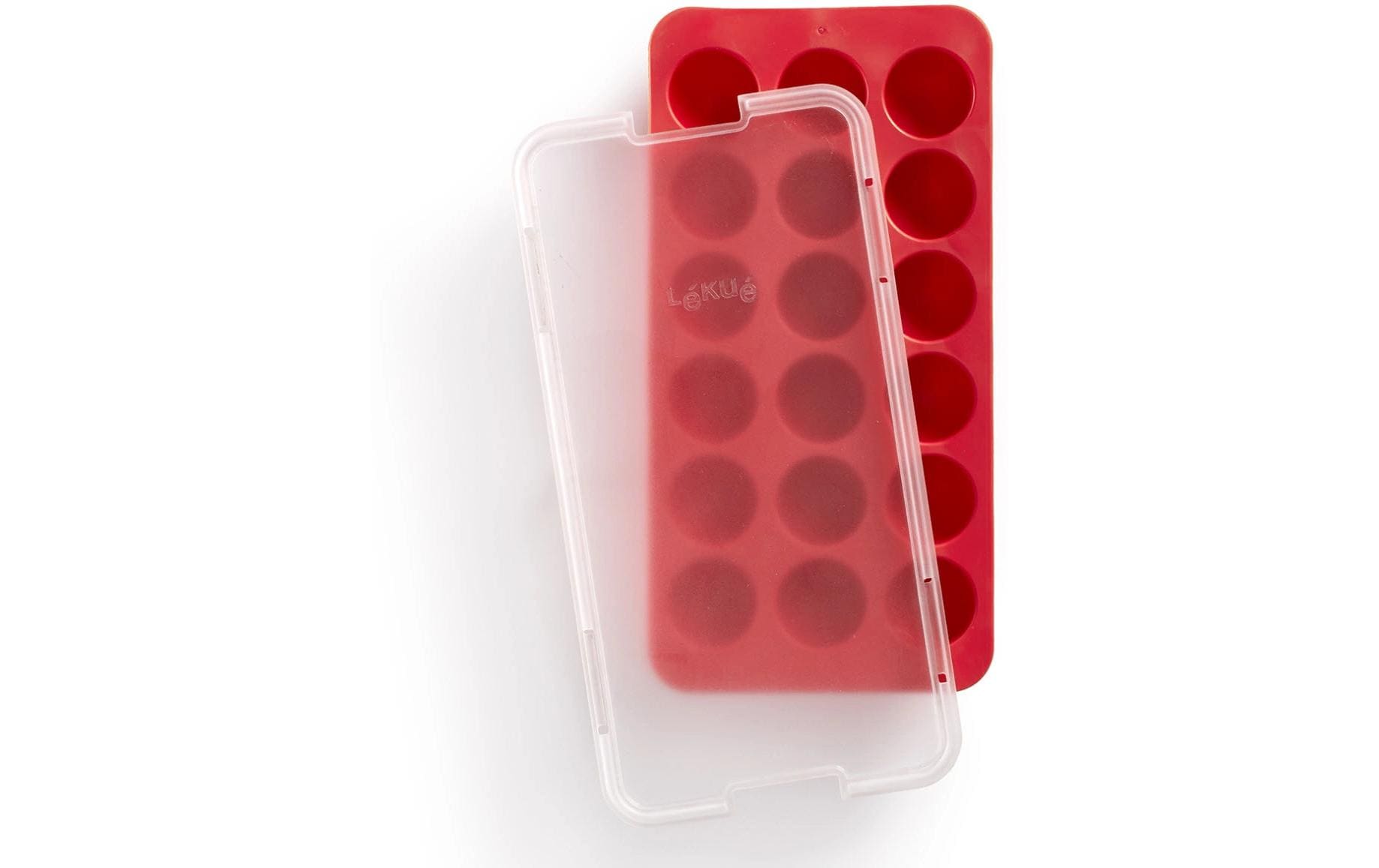 Lékué Eiswürfelform Kugeln Rot Lékué Eiswürfelform Kugeln Rot