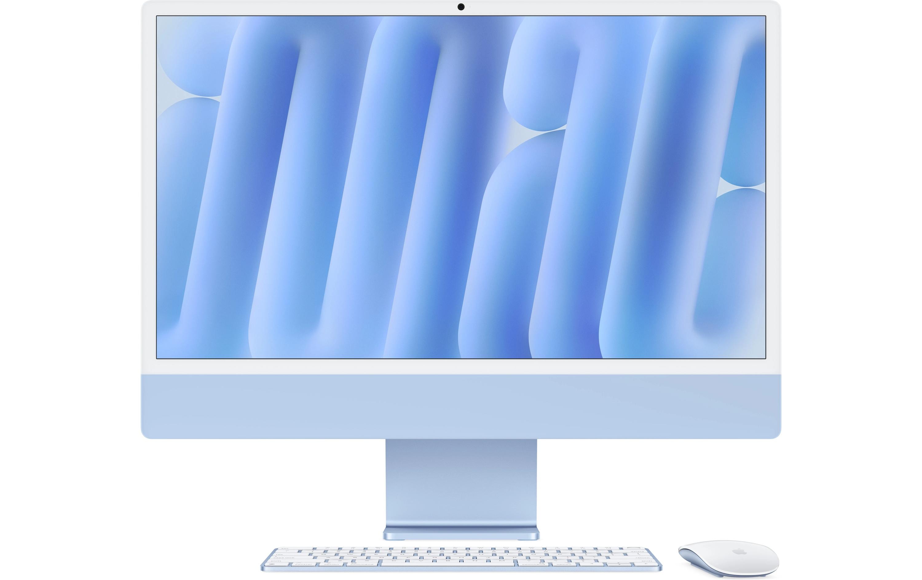 Apple iMac 24 M4 10C GPU / 256 GB / 16 GB Blau Apple iMac 24 M4 10C GPU / 256 GB / 16 GB Blau