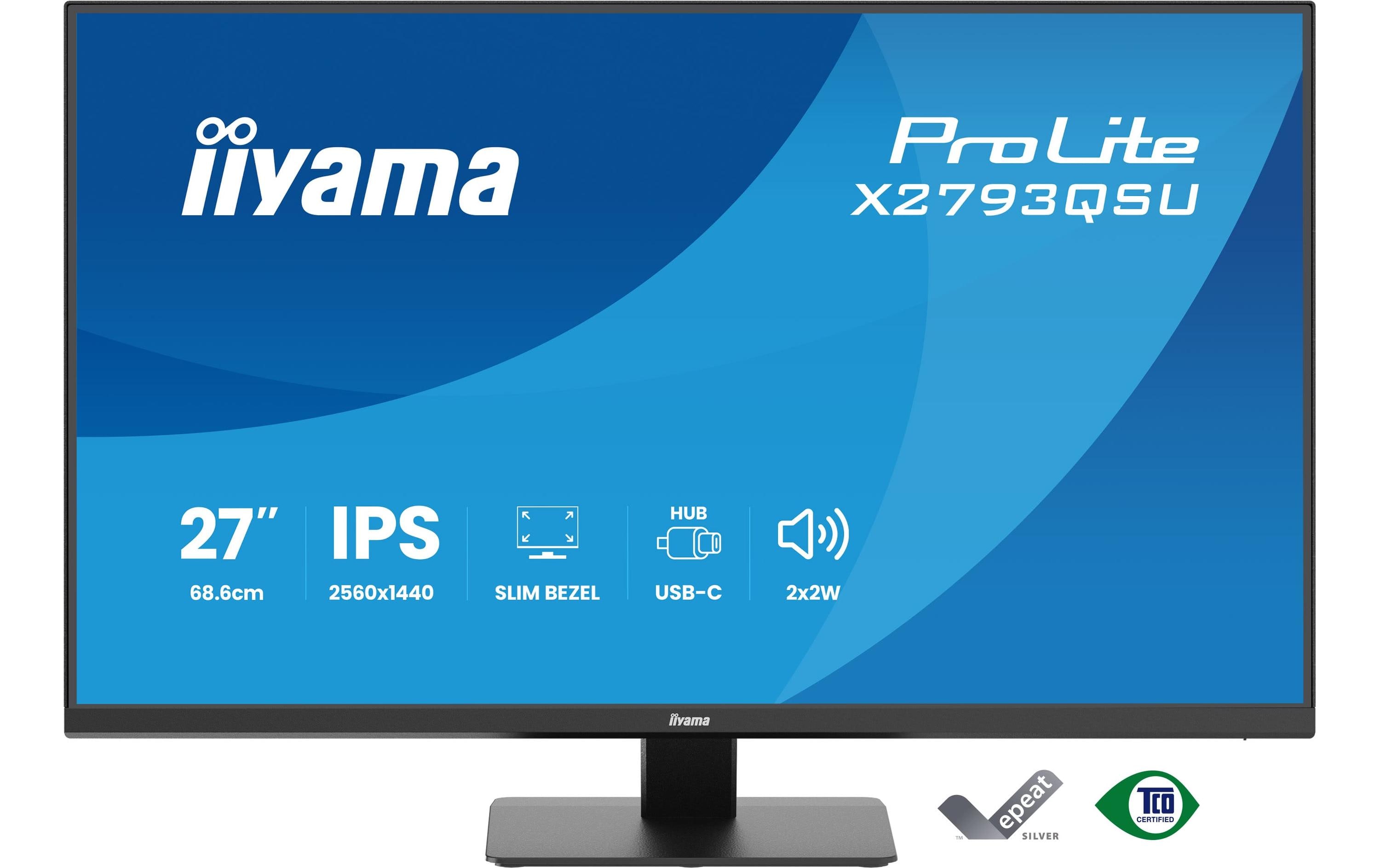 iiyama Monitor ProLite X2793QSU-B1