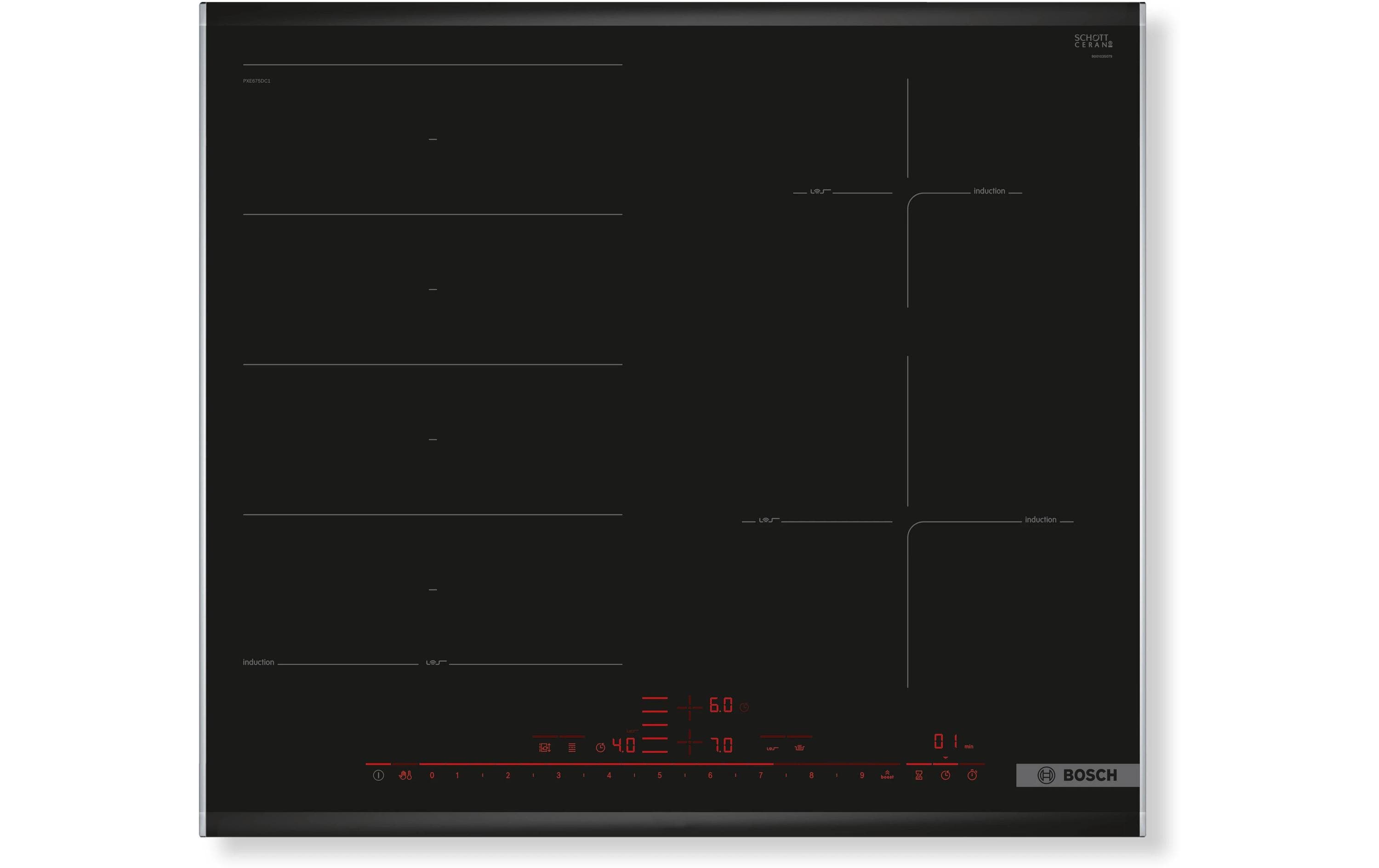 Bosch Induktionskochfeld PXE675DC1E