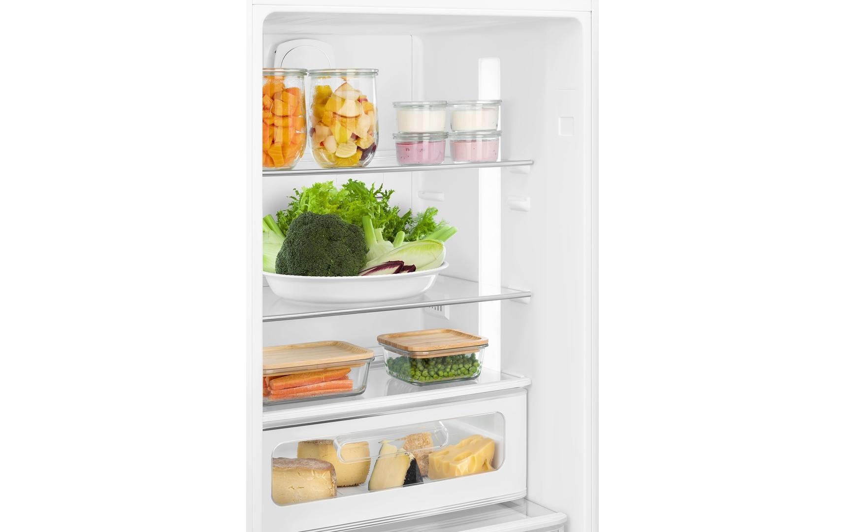 SMEG Kühl-Gefrierkombination FAB32LCR6 Crème, Links