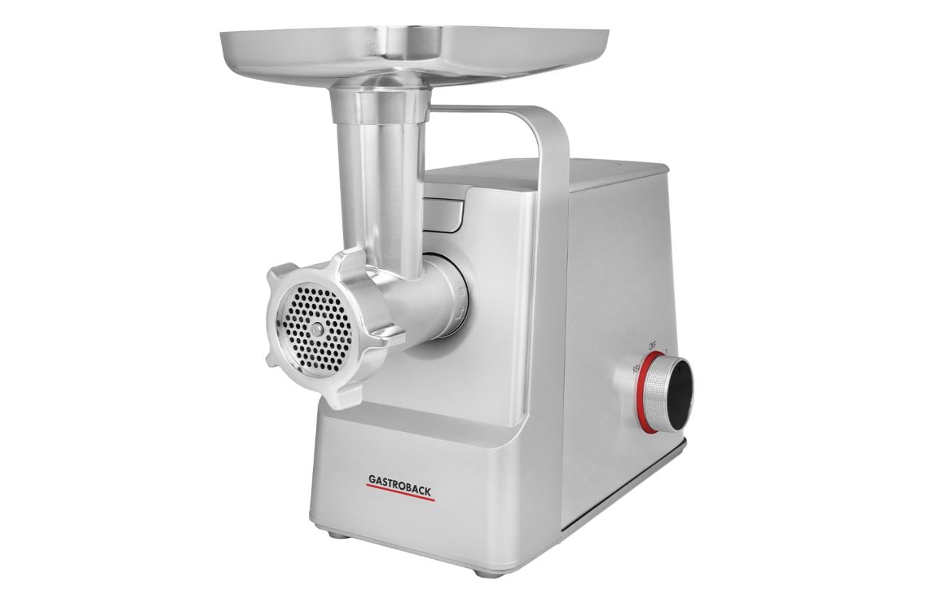 Gastroback Fleischwolf Mincer 6-in-1 Plus #6 Silber