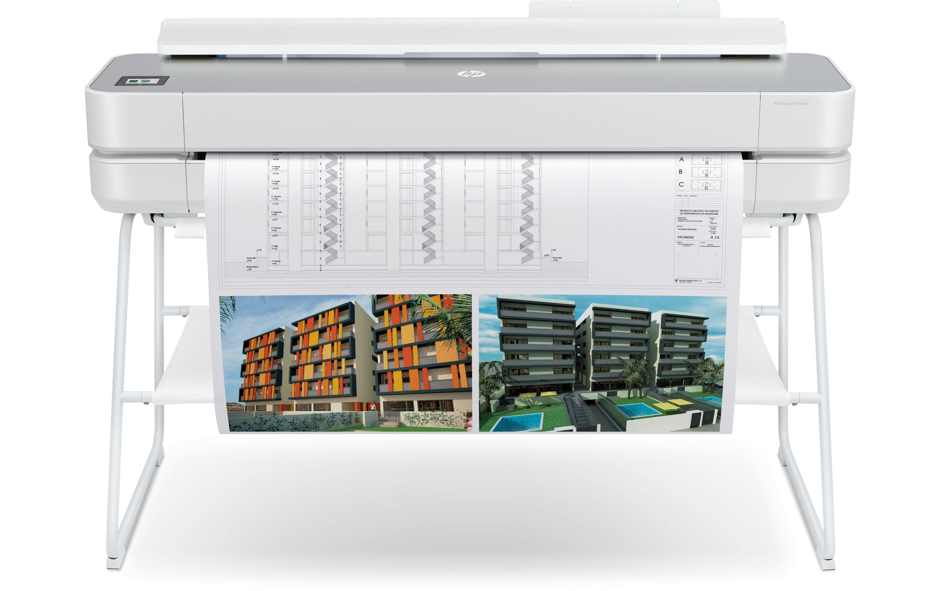HP Grossformatdrucker DesignJet Studio Steel 36