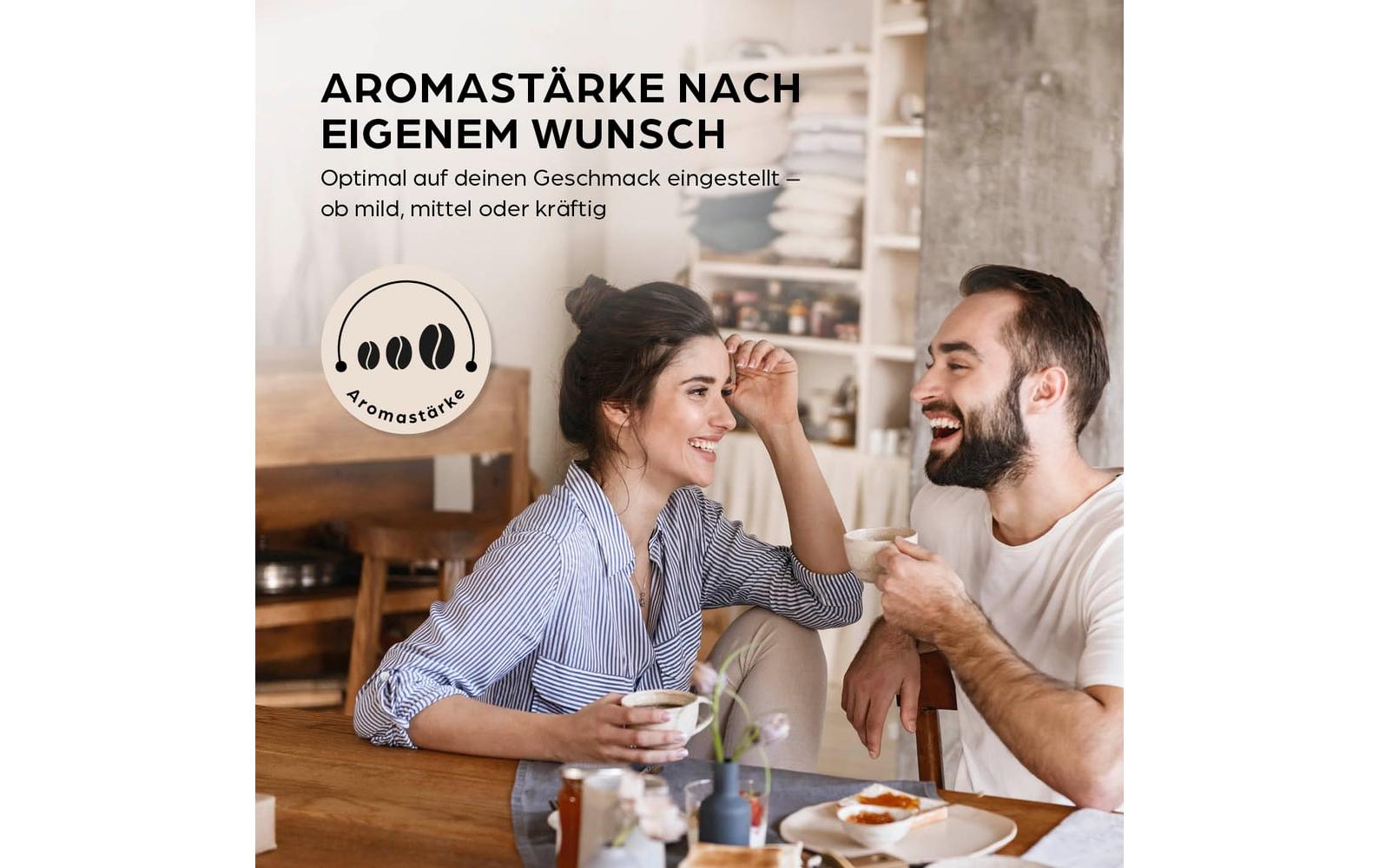 Barista Filterkaffeemaschine 30382 Schwarz/Silber/Edelstahl