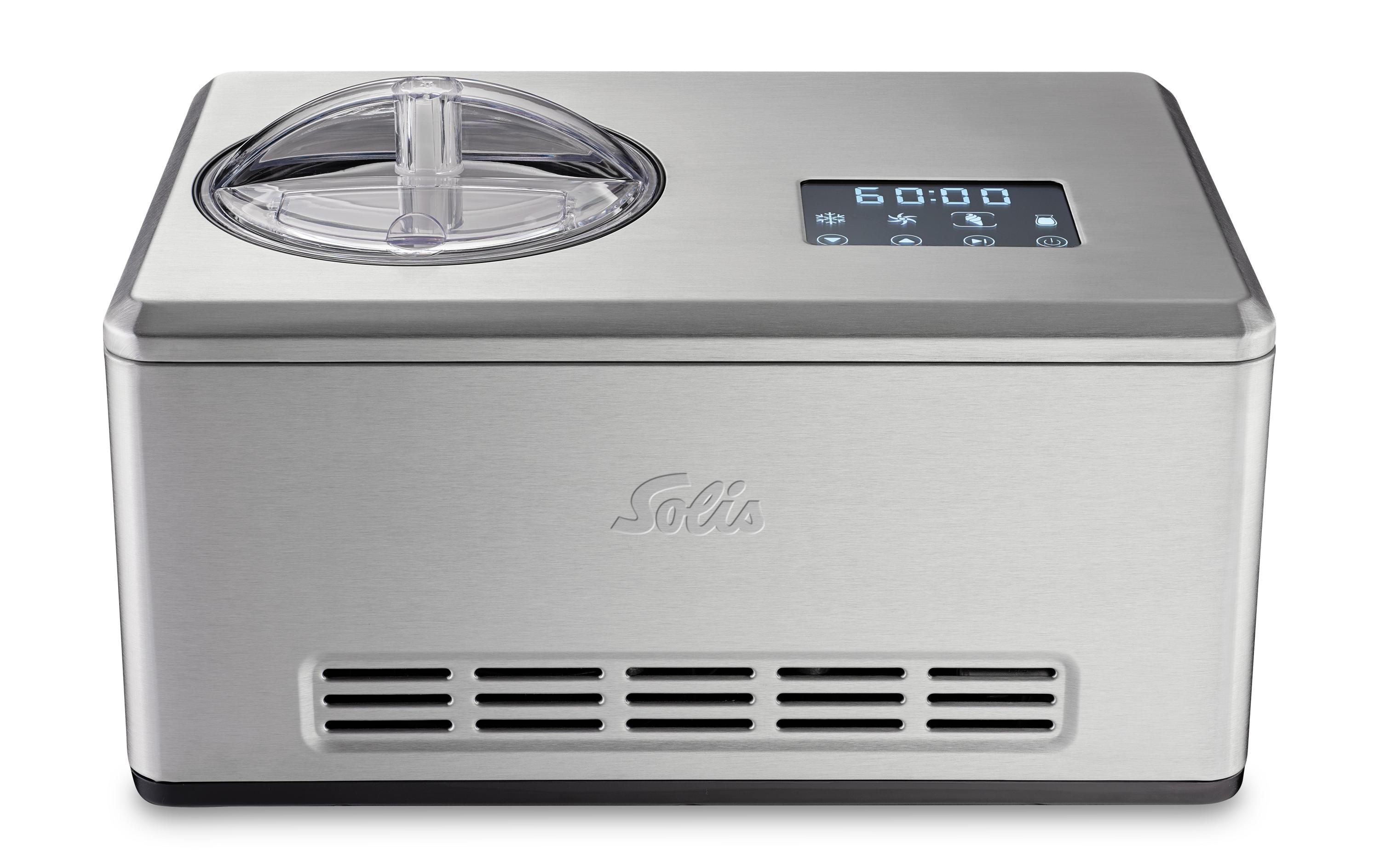 Solis Glacemaschine Gelateria Pro Touch 1.5 l, Silber