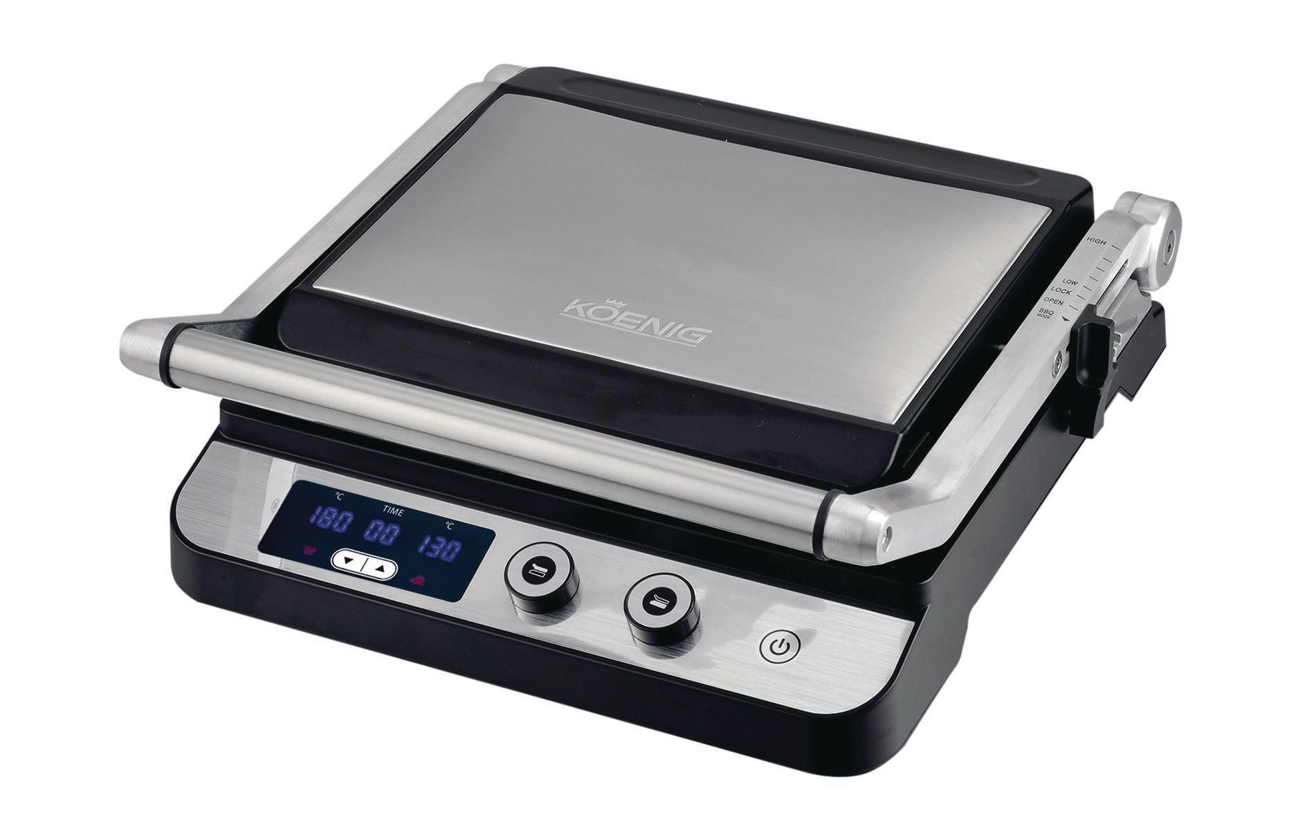 Koenig Kontaktgrill Digital B02317 1800 W Koenig Kontaktgrill Digital B02317 1800 W