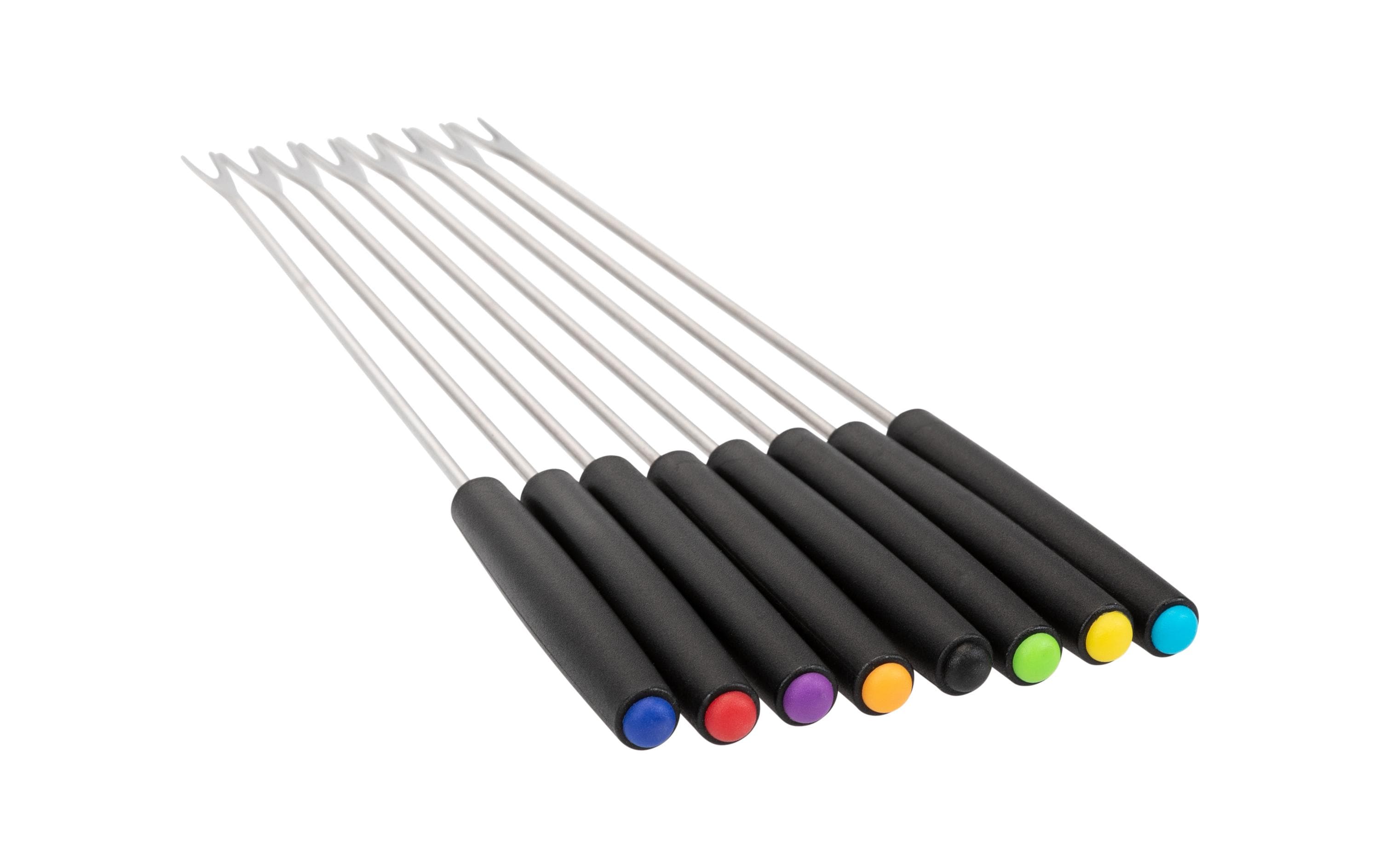 FURBER Käsefonduegabel 8 Stück, Schwarz FURBER Käsefonduegabel 8 Stück, Schwarz