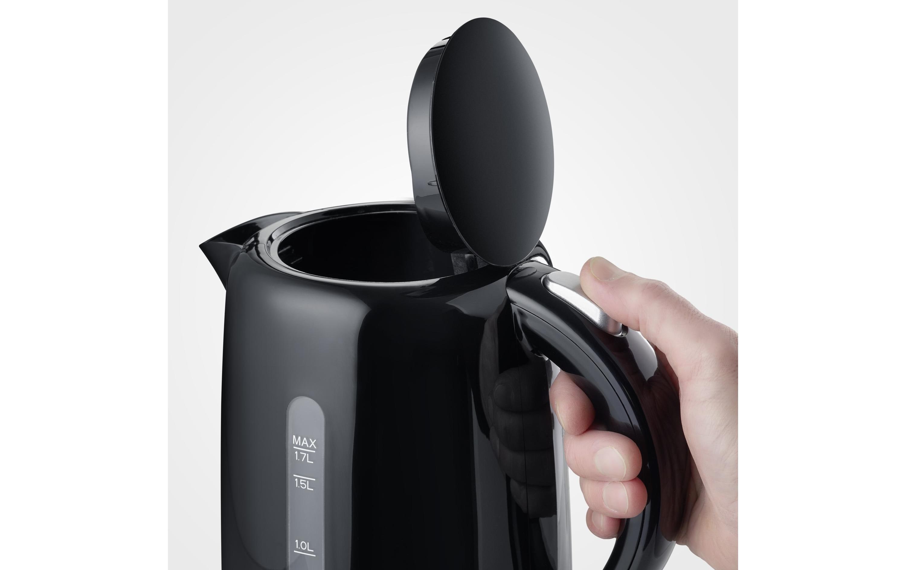 Severin Wasserkocher WK 4322 1.7 l, Schwarz