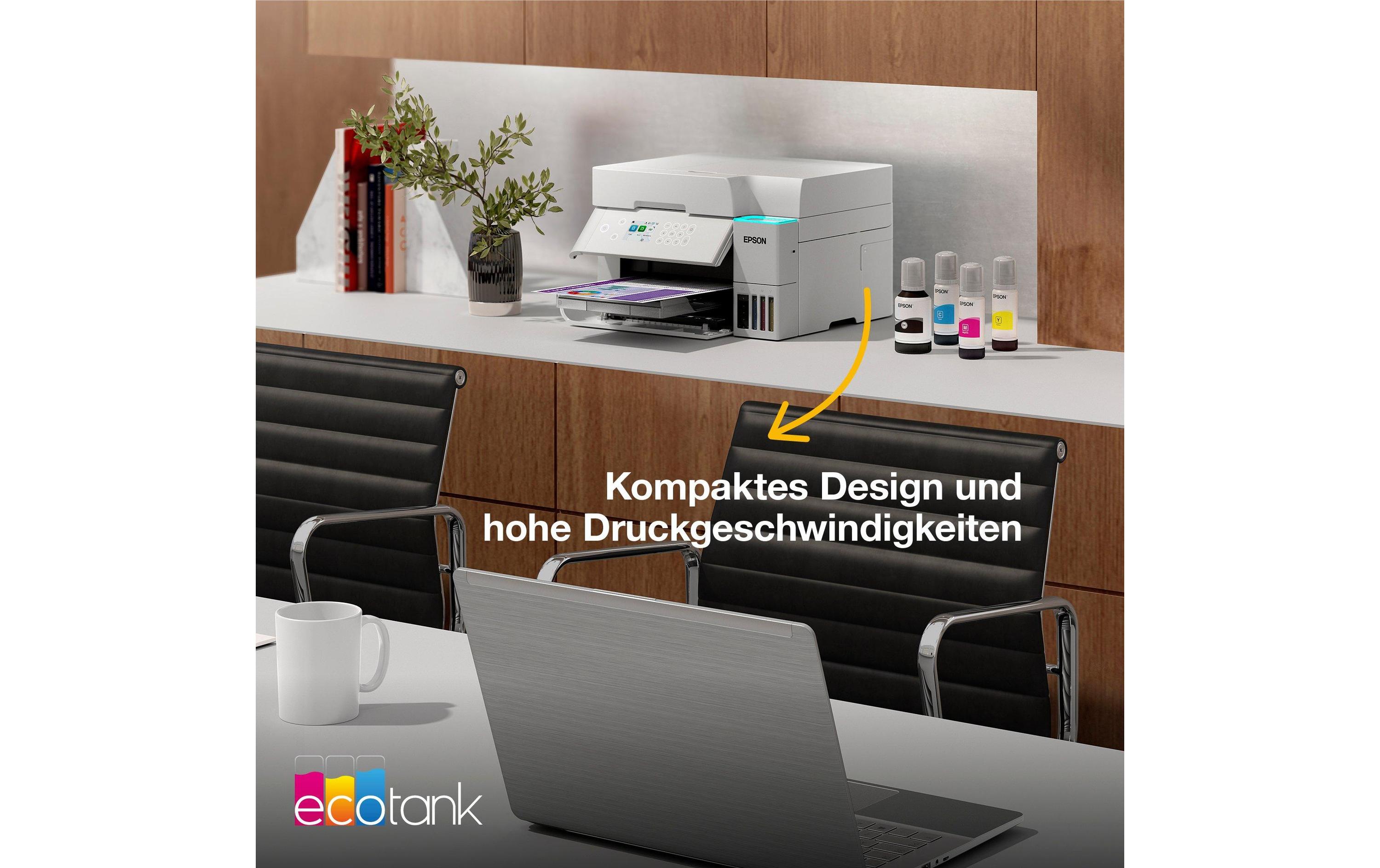 Epson Multifunktionsdrucker EcoTank ET-3956 Weiss