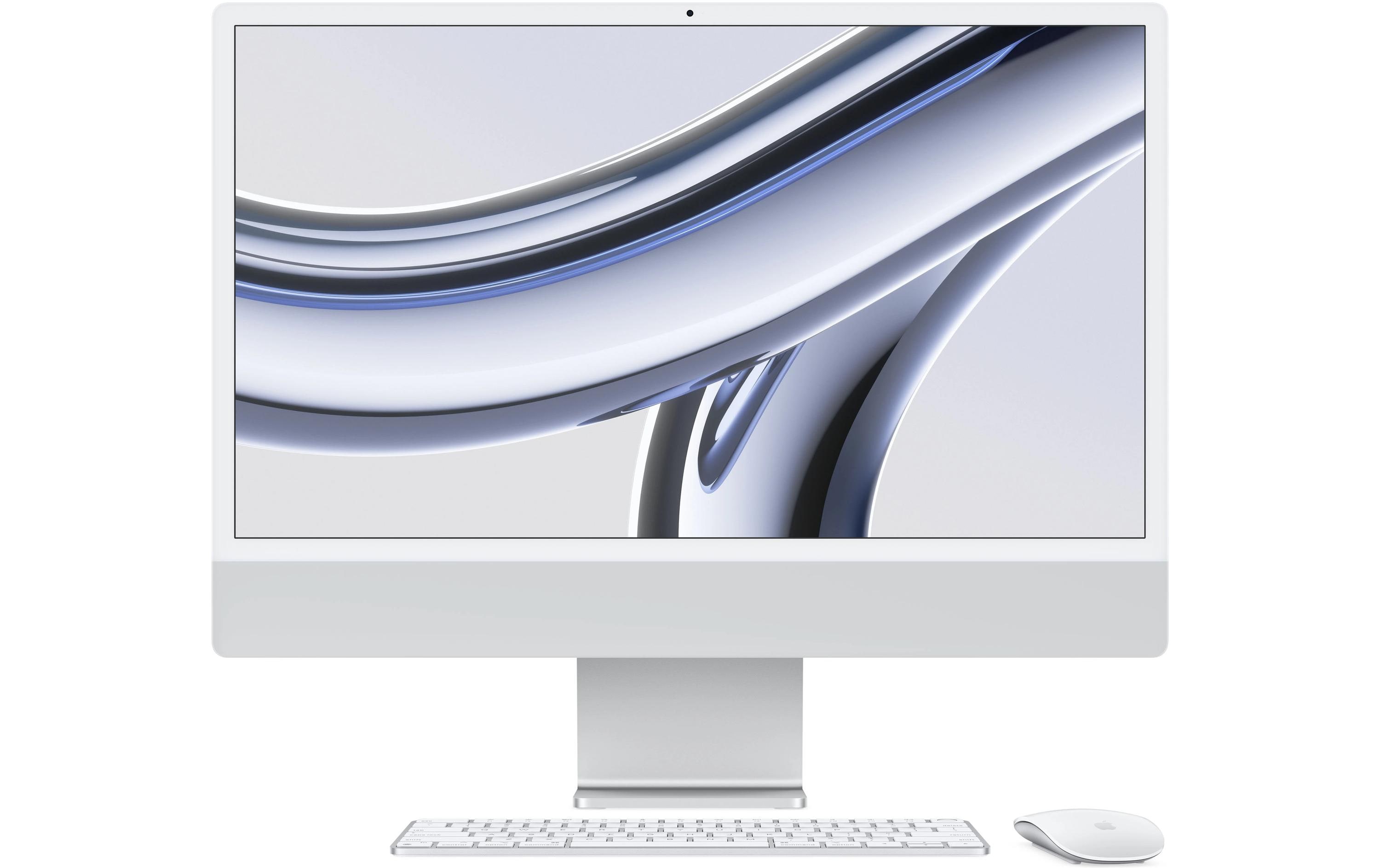 Apple iMac 24 M3 10C GPU / 2 TB / 24 GB Silber Apple iMac 24 M3 10C GPU / 2 TB / 24 GB Silber