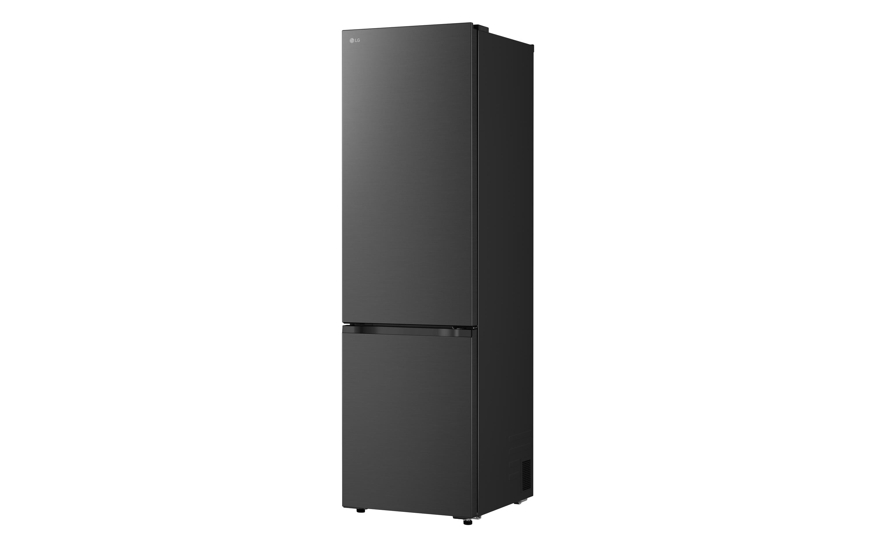 LG Einbau-Kühl-Gefrierkombination GBBSJ2CCEP Schwarz, Rechts