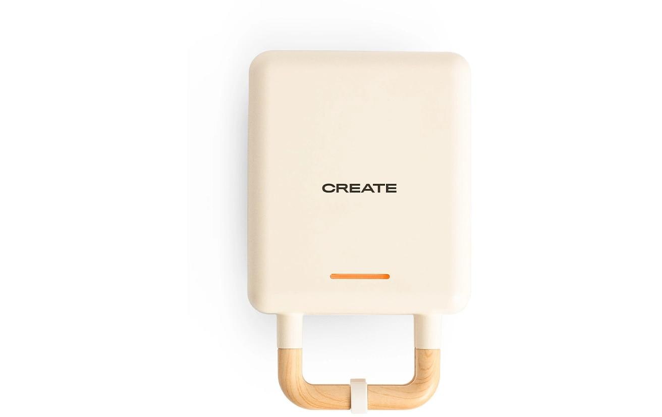 Create Waffeleisen Stone 2 in 1 Compact Wollweiss Create Waffeleisen Stone 2 in 1 Compact Wollweiss