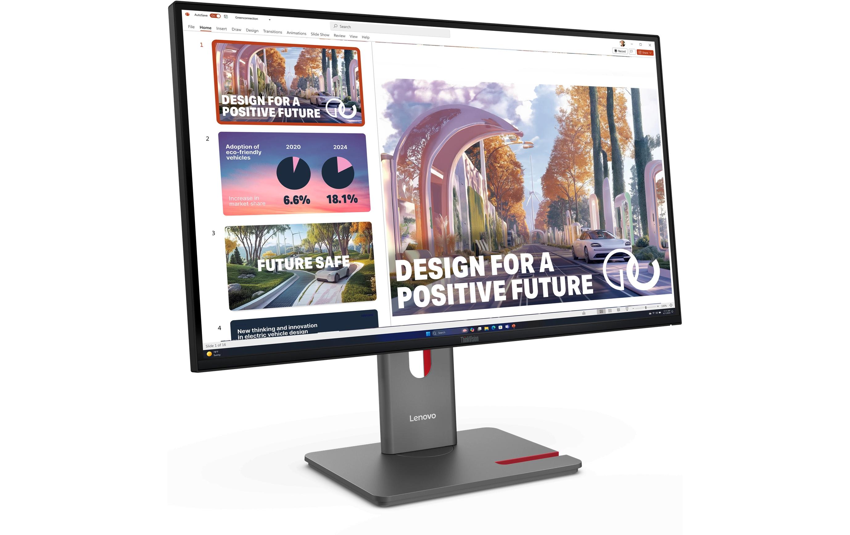 Lenovo Monitor ThinkVision P27QD-40