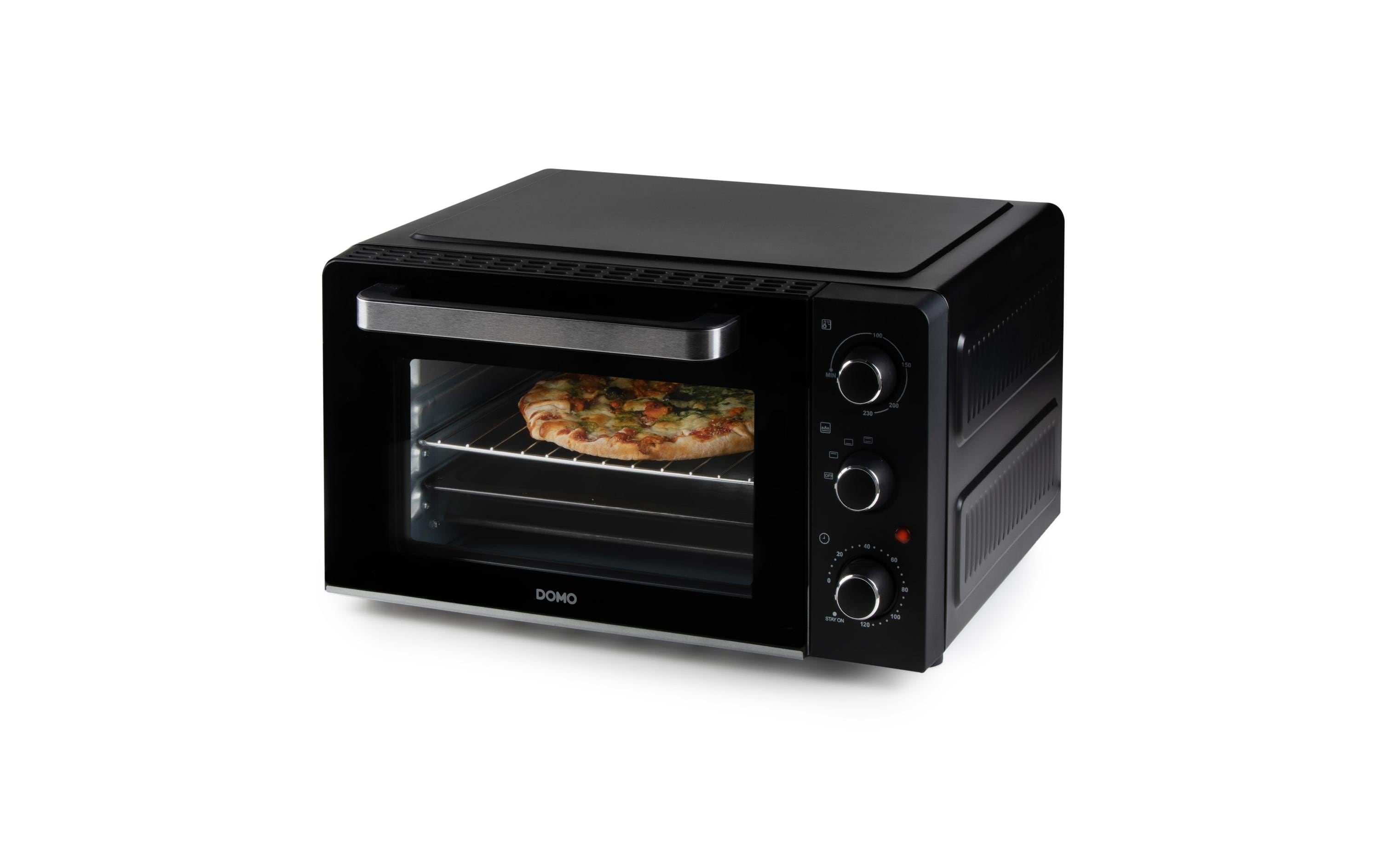 Domo Backofen DO1107GO 28 l, Schwarz Domo Backofen DO1107GO 28 l, Schwarz