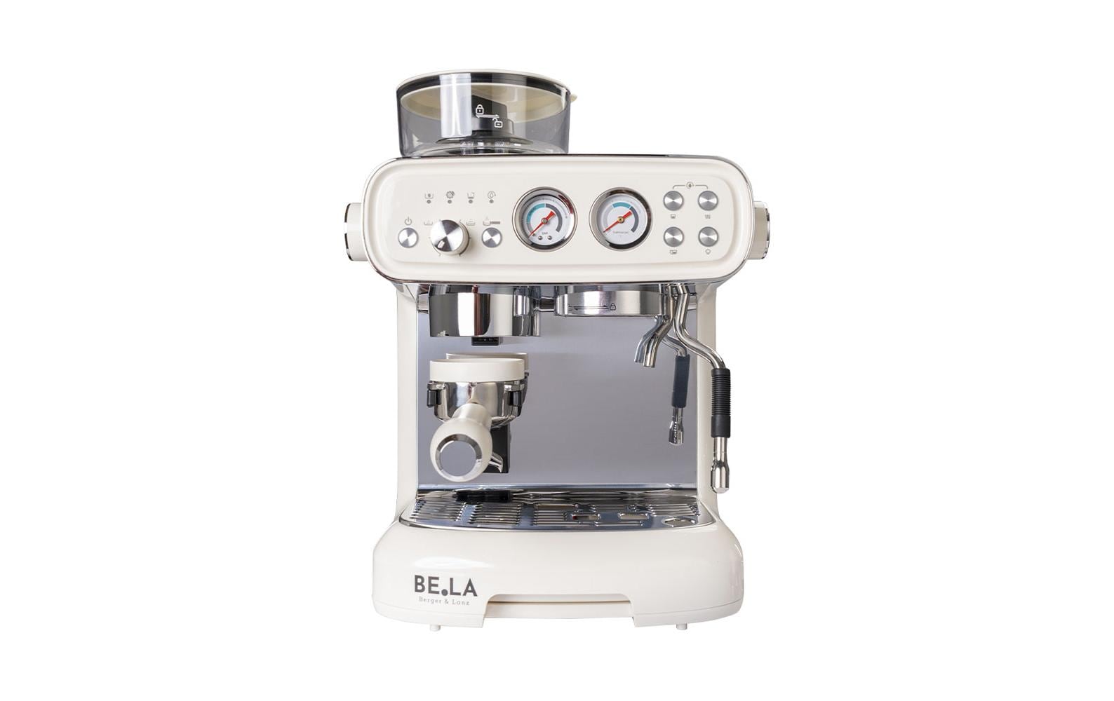 Berger Lanz Siebträgermaschine STK02BE Crème/Weiss Berger Lanz Siebträgermaschine STK02BE Crème/Weiss