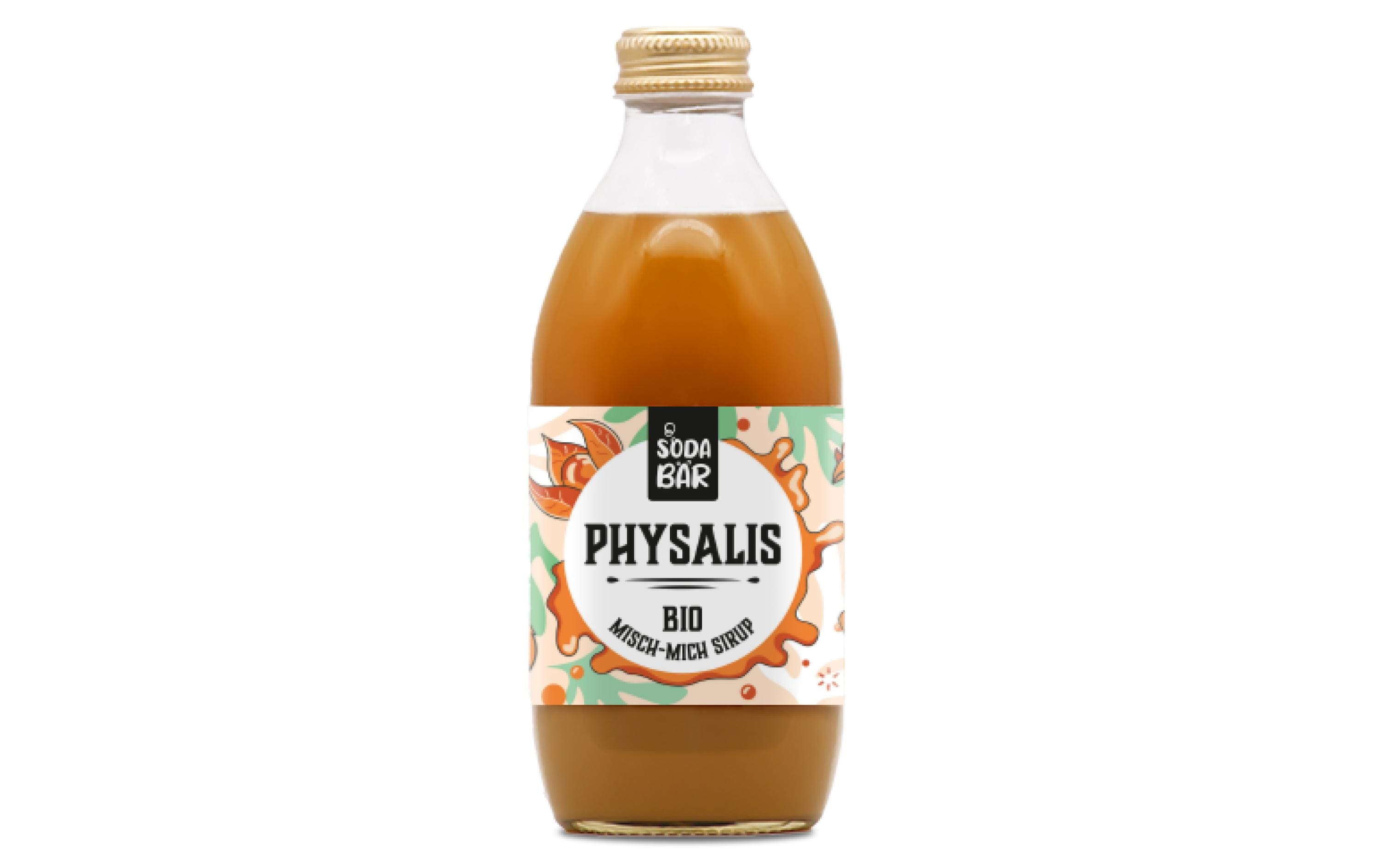 SodaBär Bio-Sirup Physalis 330 ml
