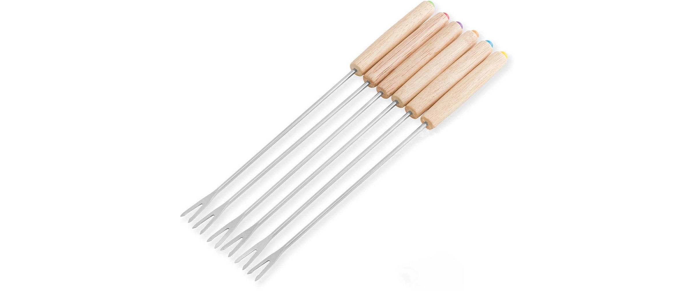 OHMEX Fondue-Set OHM-FND-2215 8 Teile, Rot/Schwarz