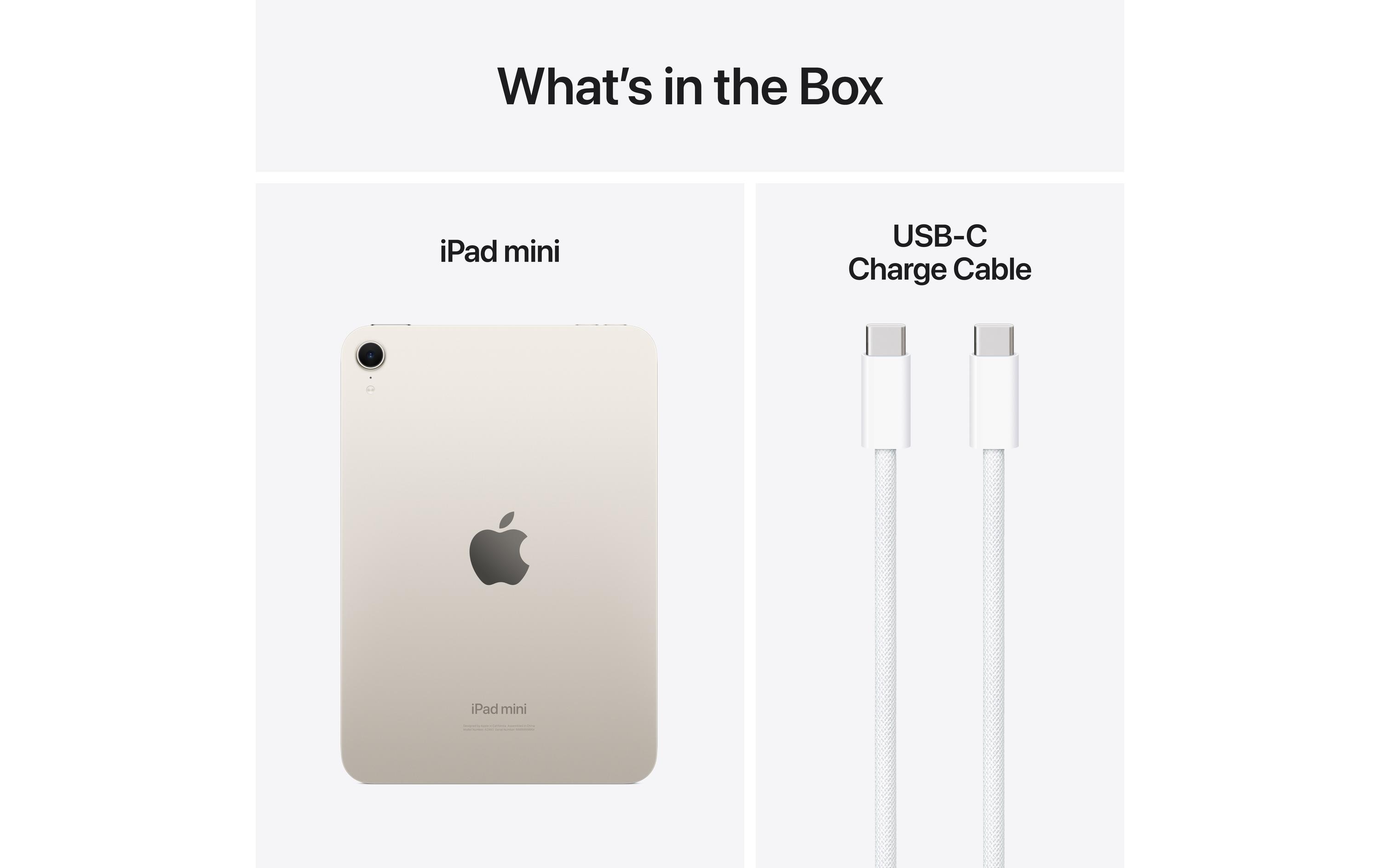 Apple iPad Mini 2024 WiFi 128 GB Polarstern