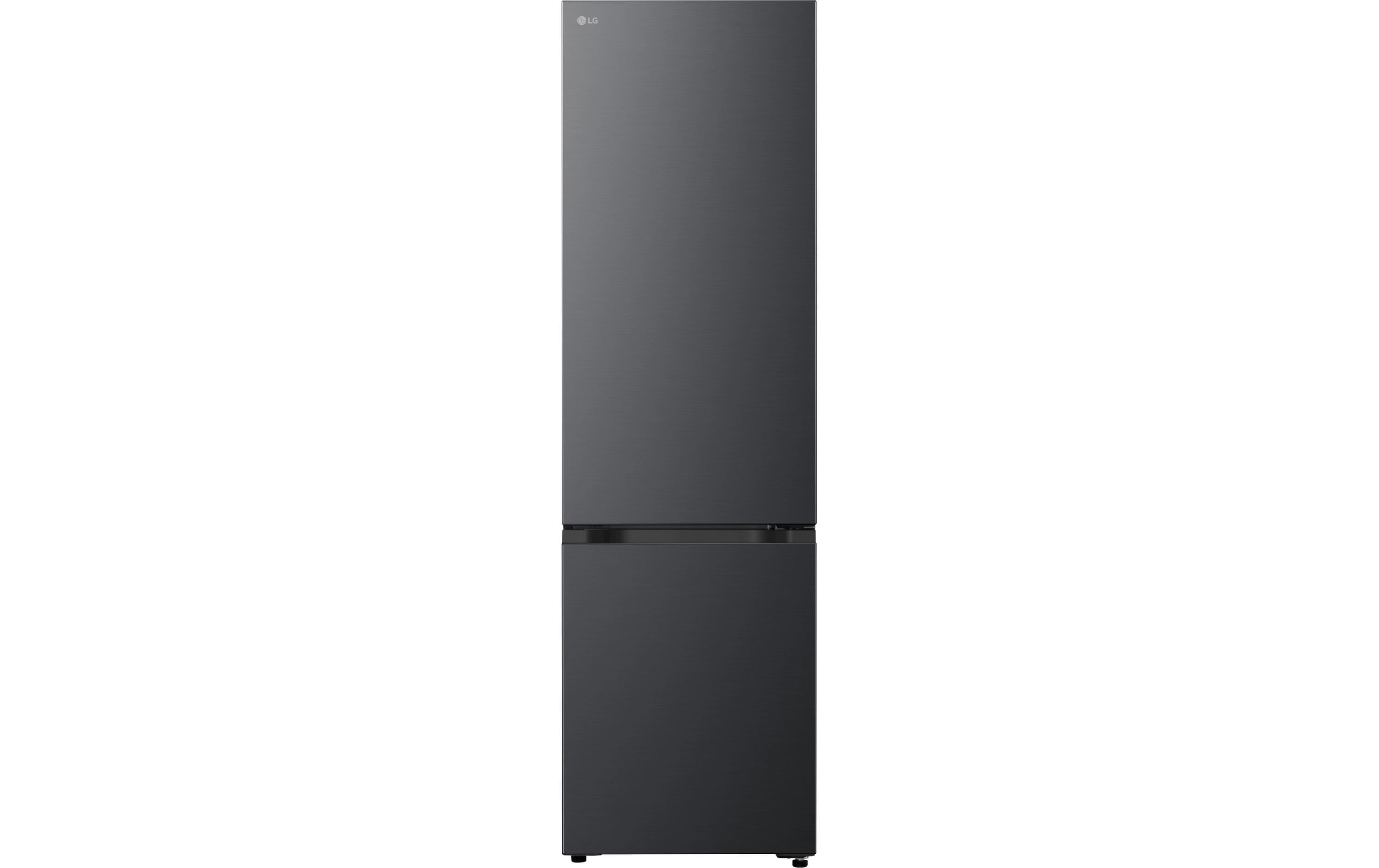LG Einbau-Kühl-Gefrierkombination GBBSJ2CCEP Schwarz, Rechts