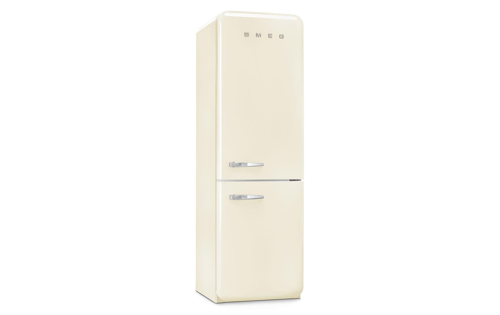 SMEG Kühl-Gefrierkombination FAB32RCR6 Crème, Rechts