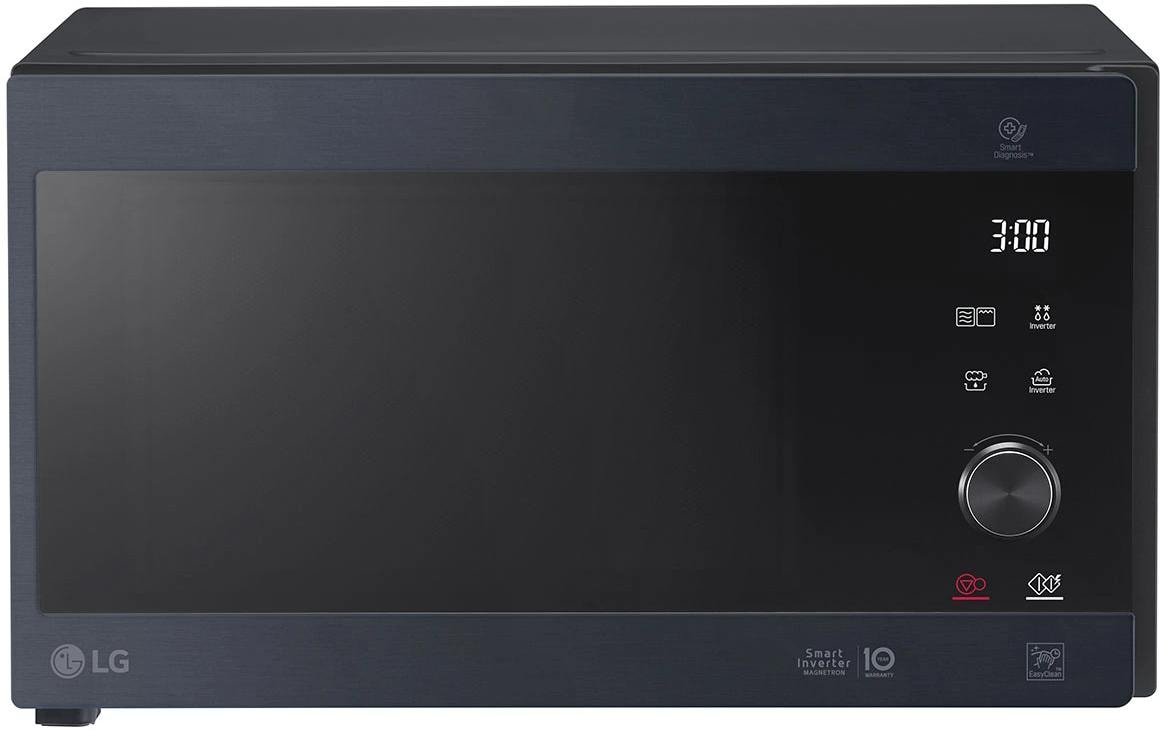 LG Mikrowelle mit Grill MH6565CPB Schwarz