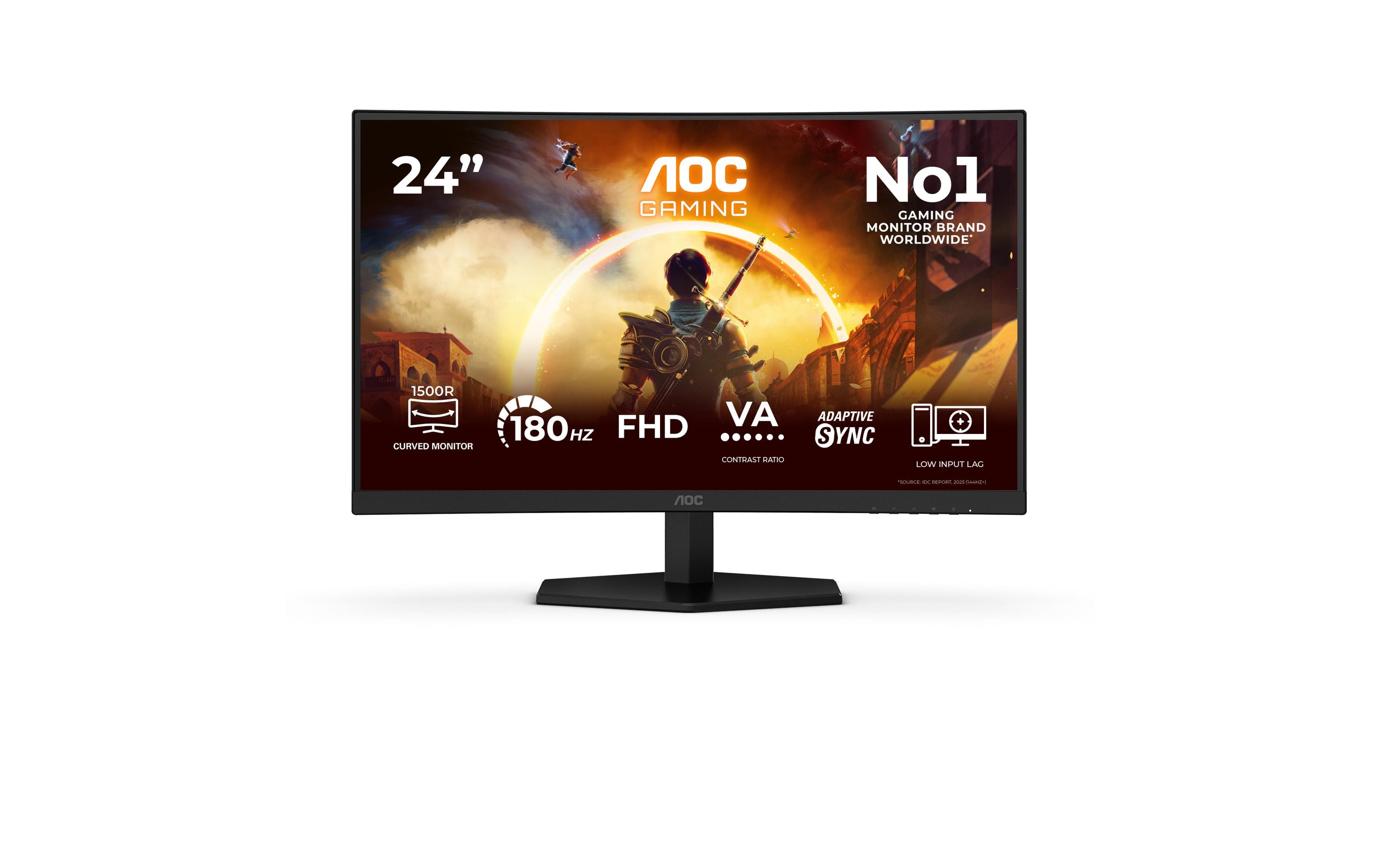 AOC C24G42FE 23.6 Zoll VA Full HD 180 Hz 1500R Curved