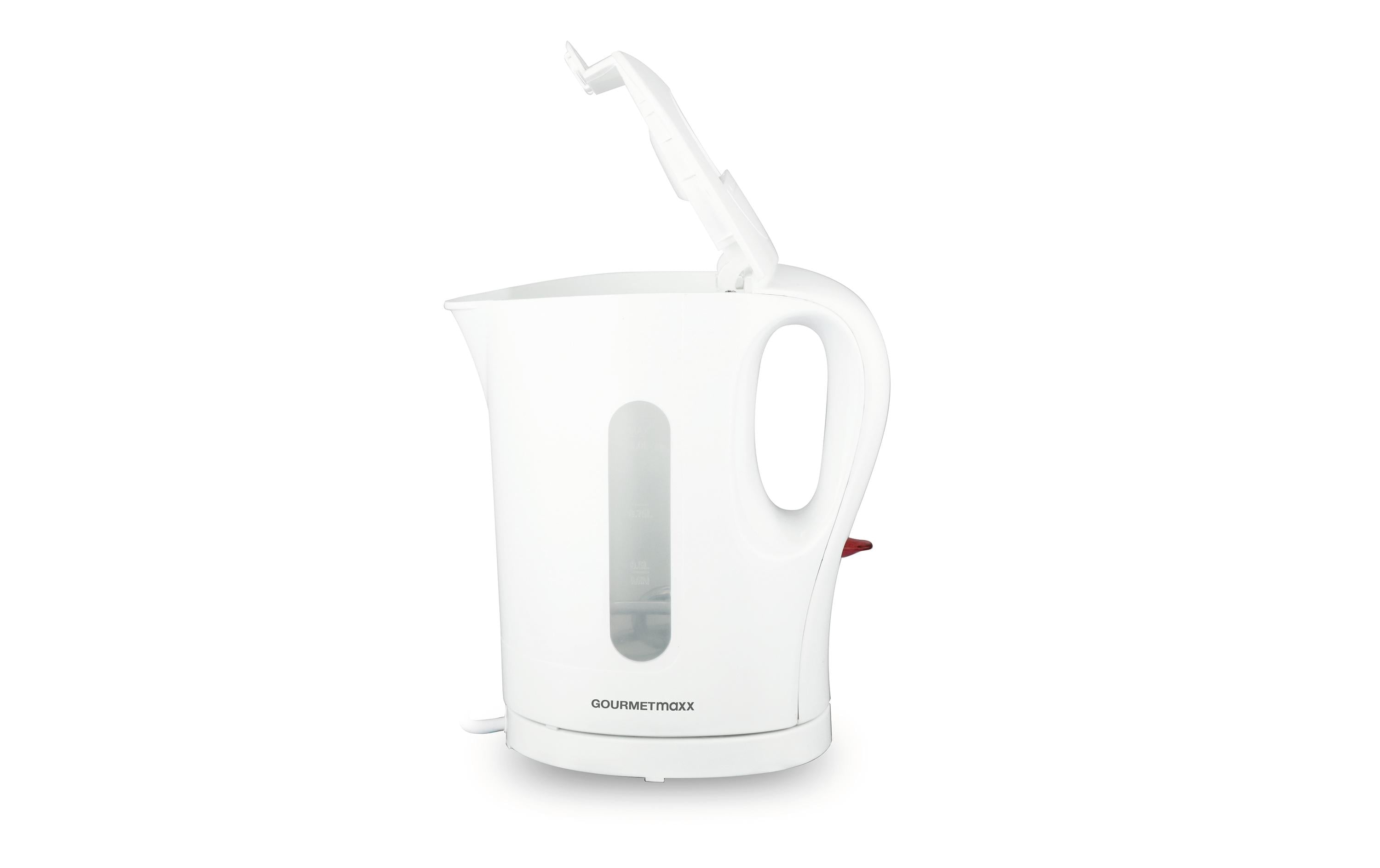 GOURMETmaxx Wasserkocher 1 l, Weiss