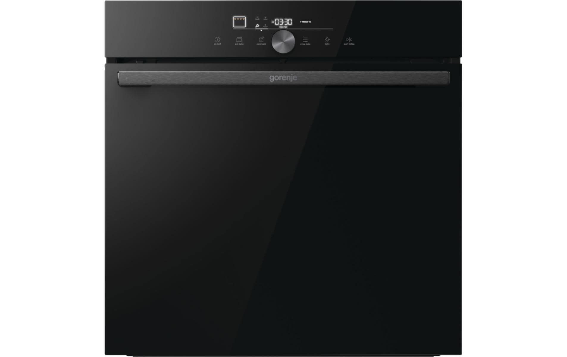 Gorenje Einbaubackofen GO66E PIZZA350C Schwarz A+