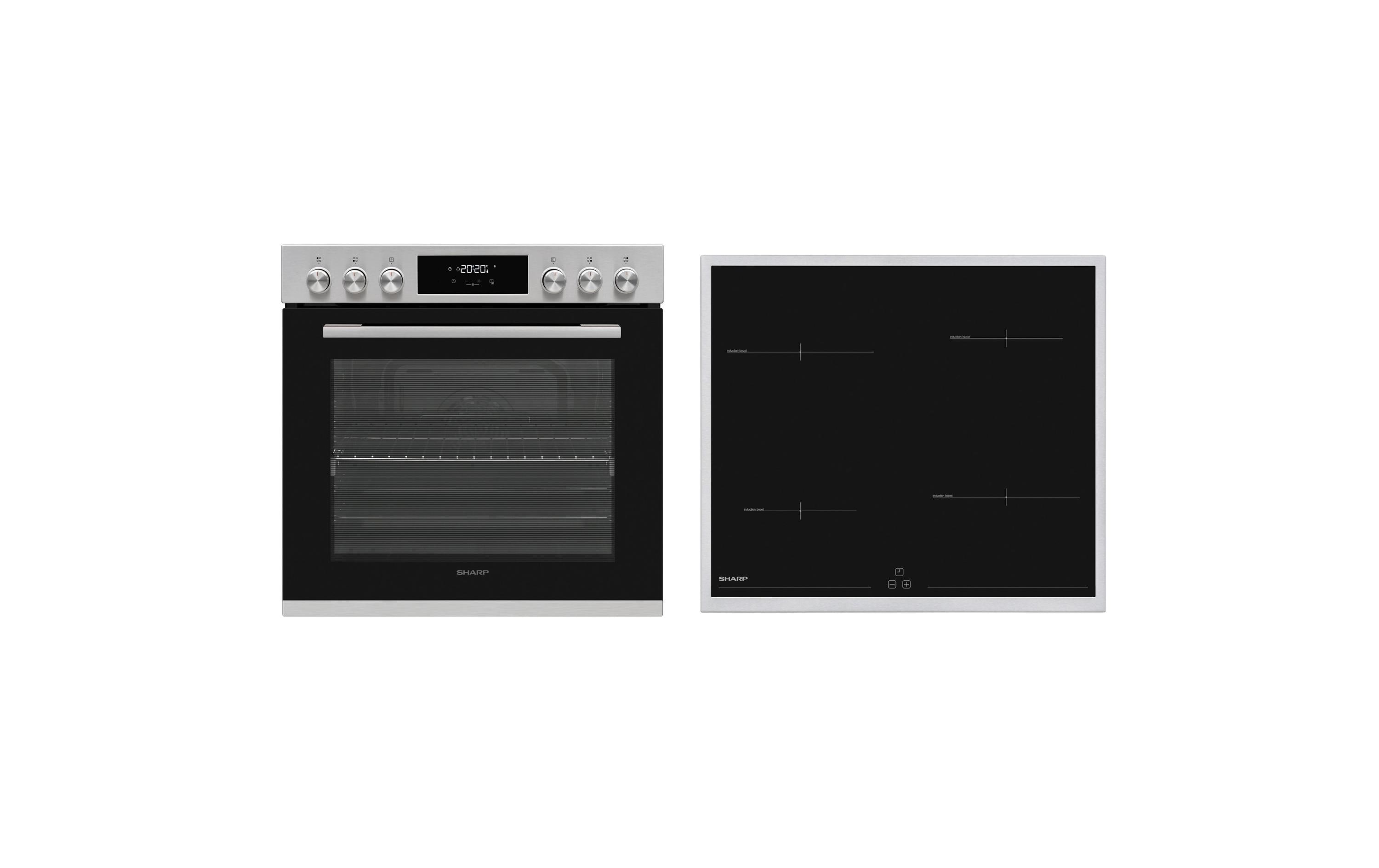 Sharp Kochherd K-72P51INH-EU Poly-Set