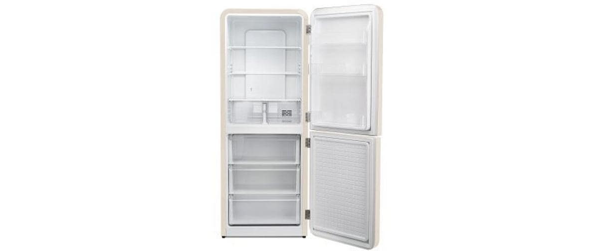 Trisa Kühl-Gefrierkombination Frescolino Classic Creme, Rechts