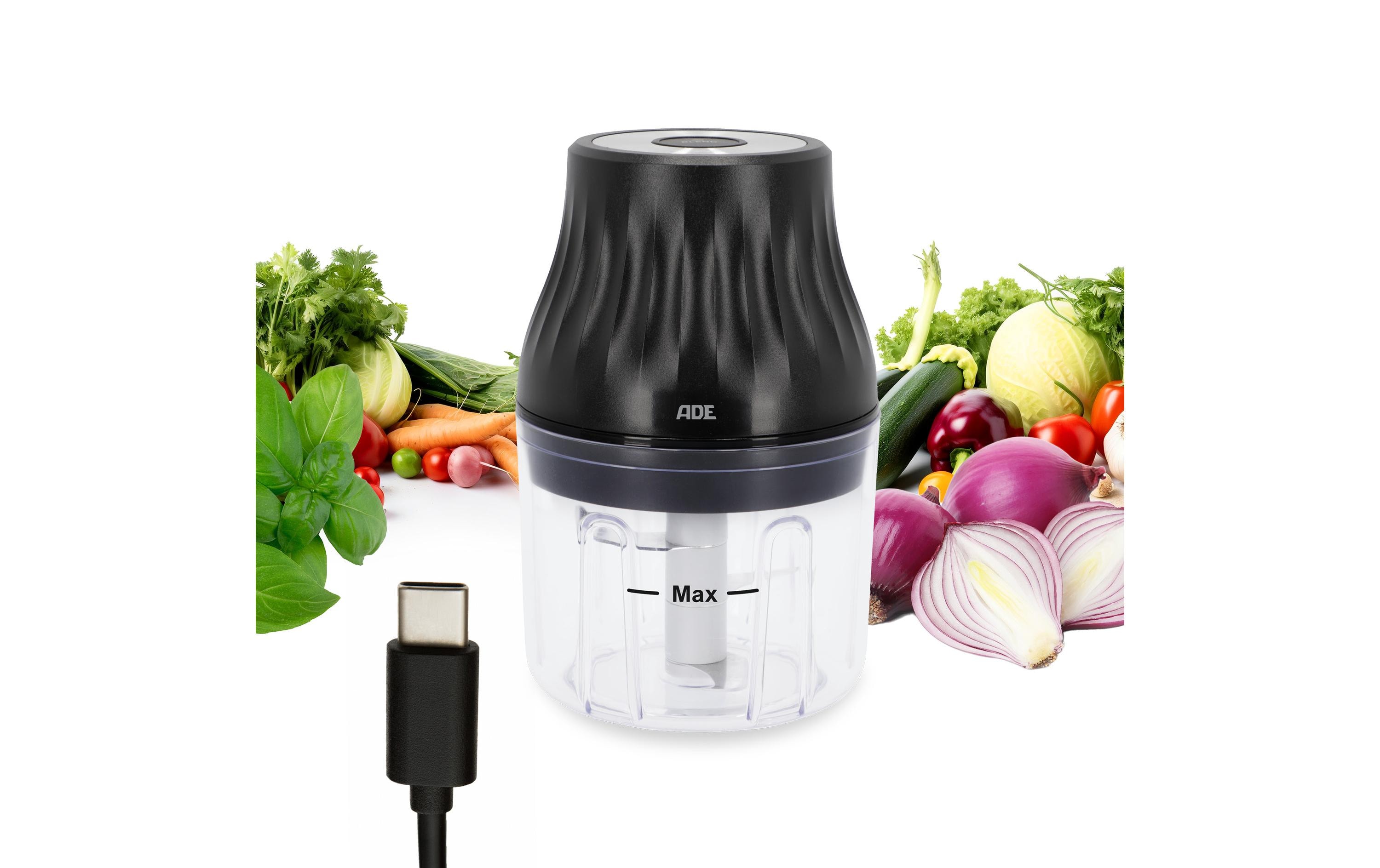 ADE Zerkleinerer Elektrisch KG2426-1 1500 mAh 0.15 l ADE Zerkleinerer Elektrisch KG2426-1 1500 mAh 0.15 l