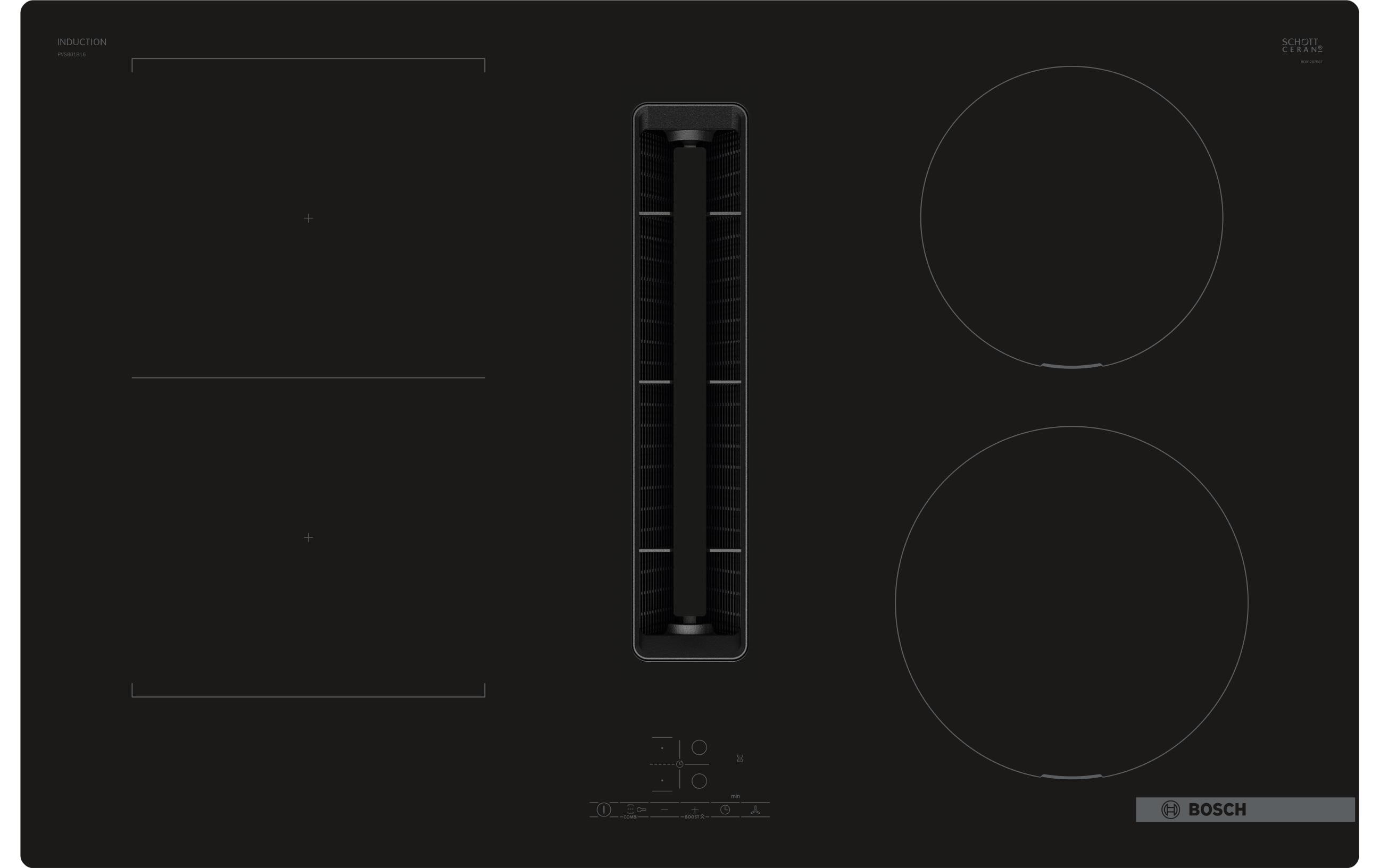 Bosch Induktionskochfeld PVS801B16E Bosch Induktionskochfeld PVS801B16E