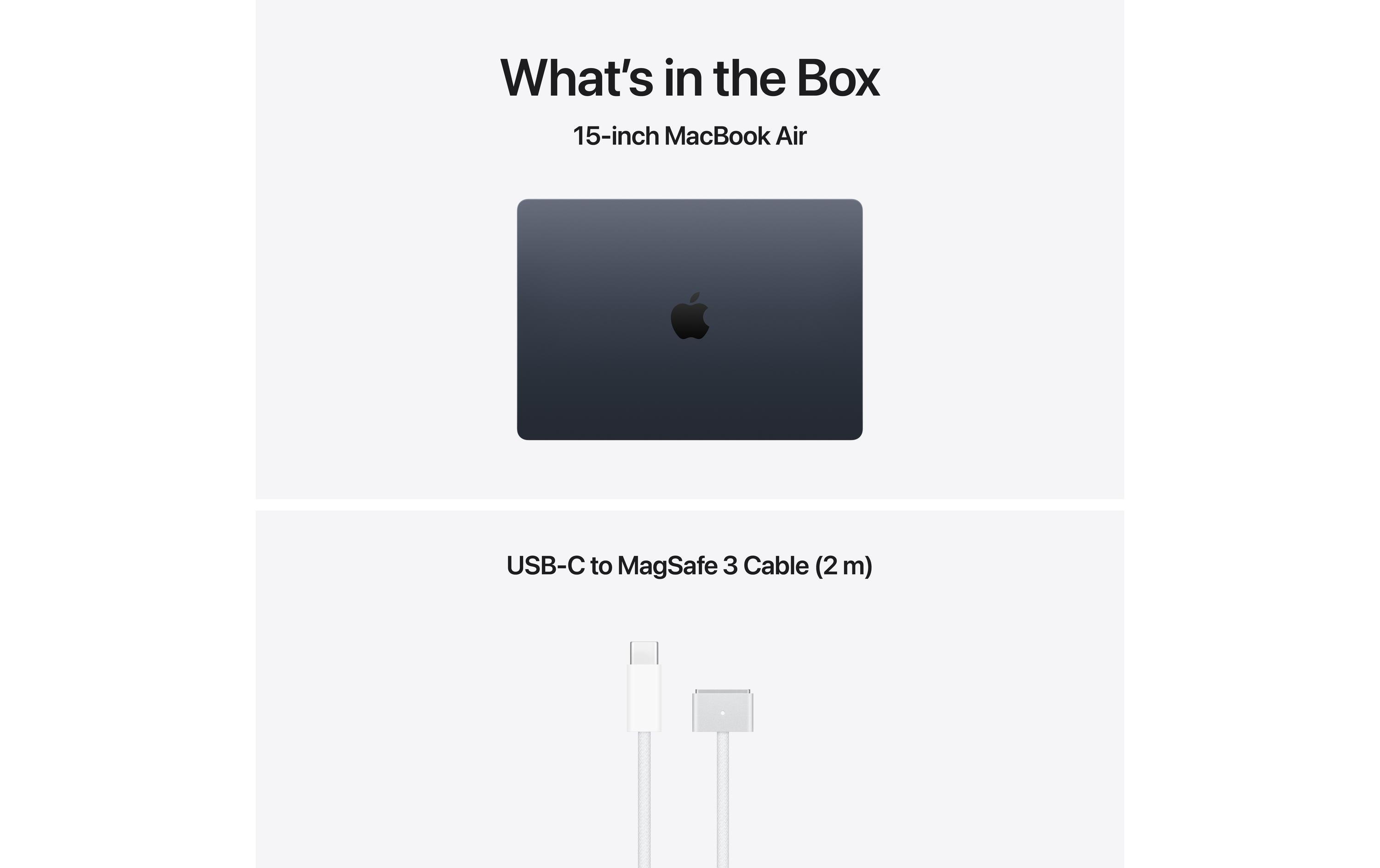 Apple MacBook Air 15 2026 M5 10C GPU / 24 GB / 1 TB Midnight
