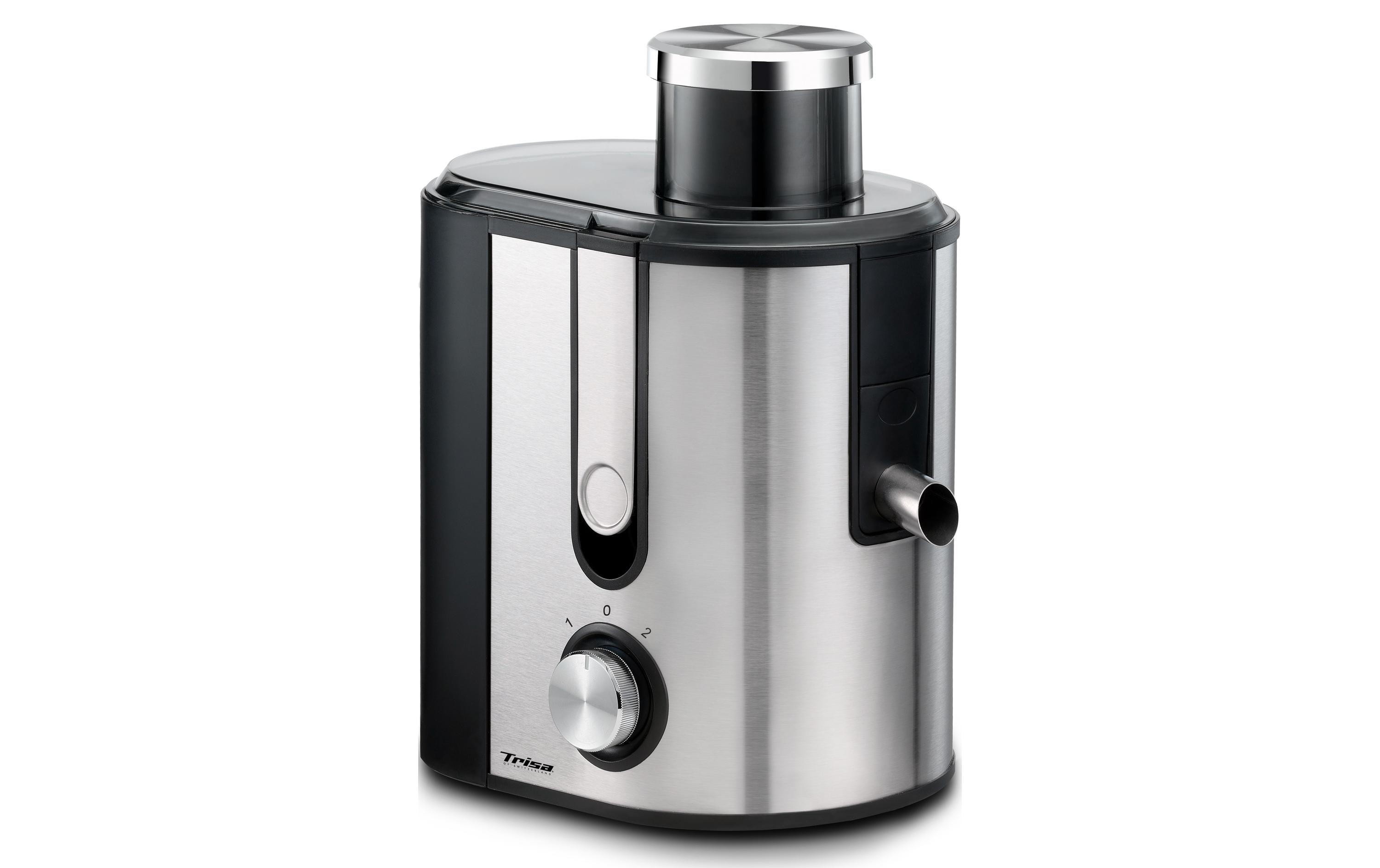 Trisa Entsafter Vital Juicer Schwarz/Silber