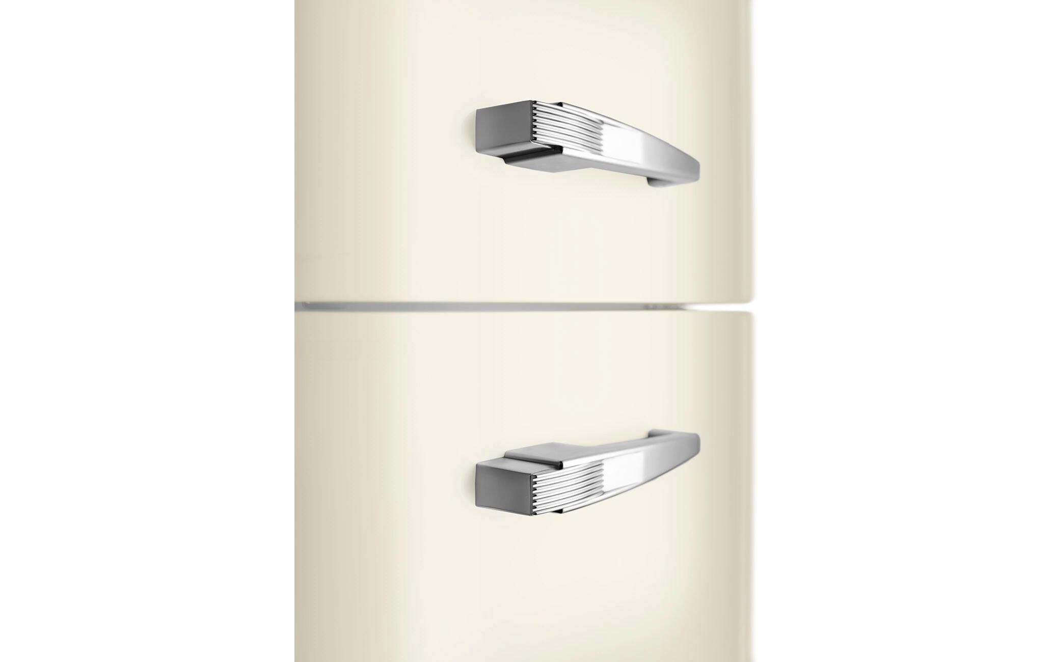 SMEG Kühl-Gefrierkombination FAB32RCR6 Crème, Rechts