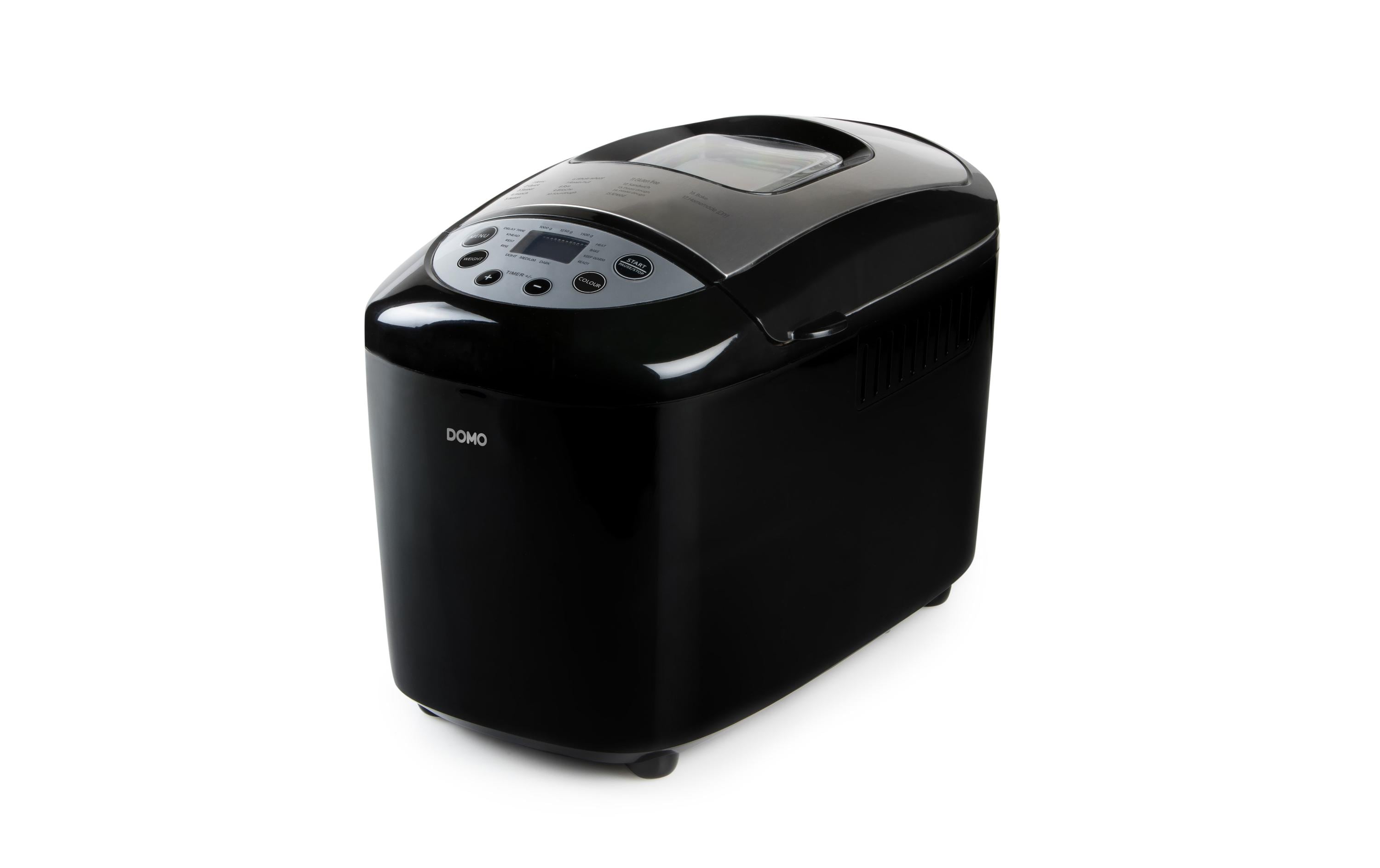 Domo Brotbackmaschine B3977 Schwarz Domo Brotbackmaschine B3977 Schwarz