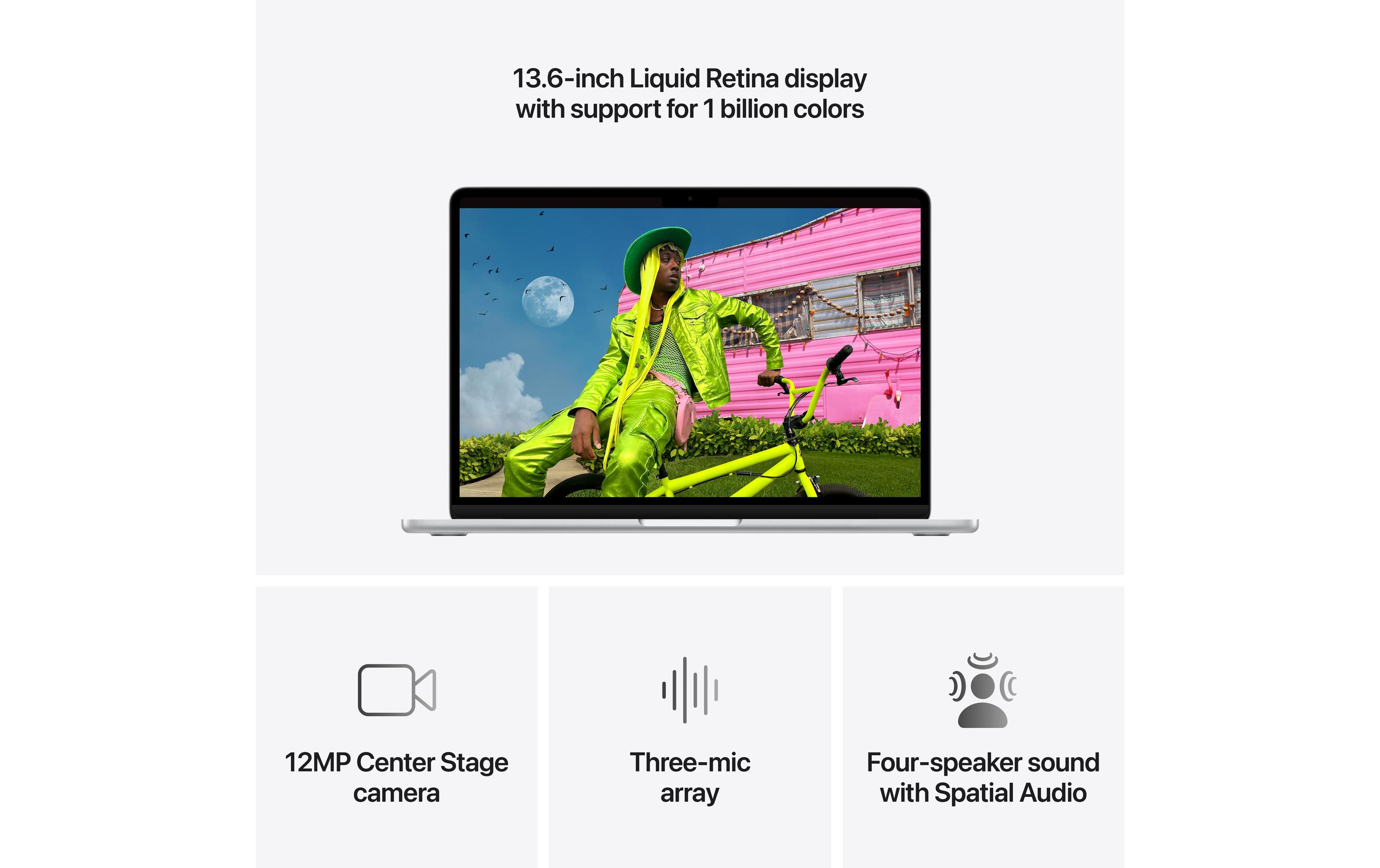 Apple MacBook Air 13 2026 M5 10C GPU / 24 GB / 1 TB Silber